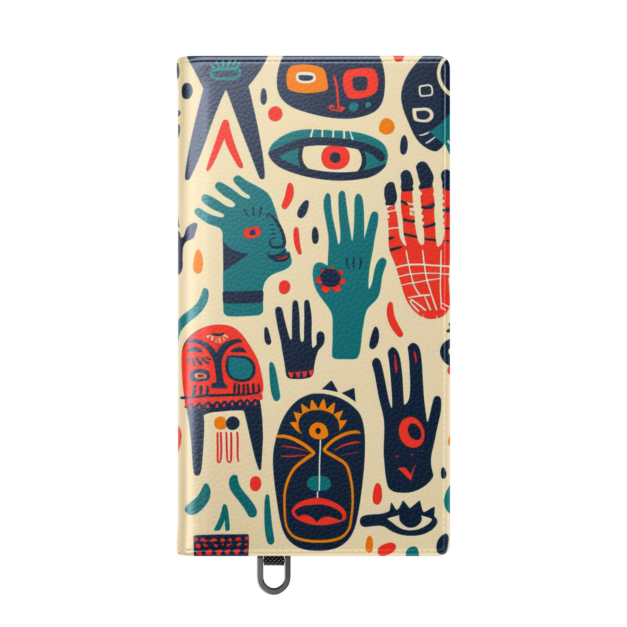 Tribal Faces - Samsung S24 Ultra Case - Lompakkokotelo