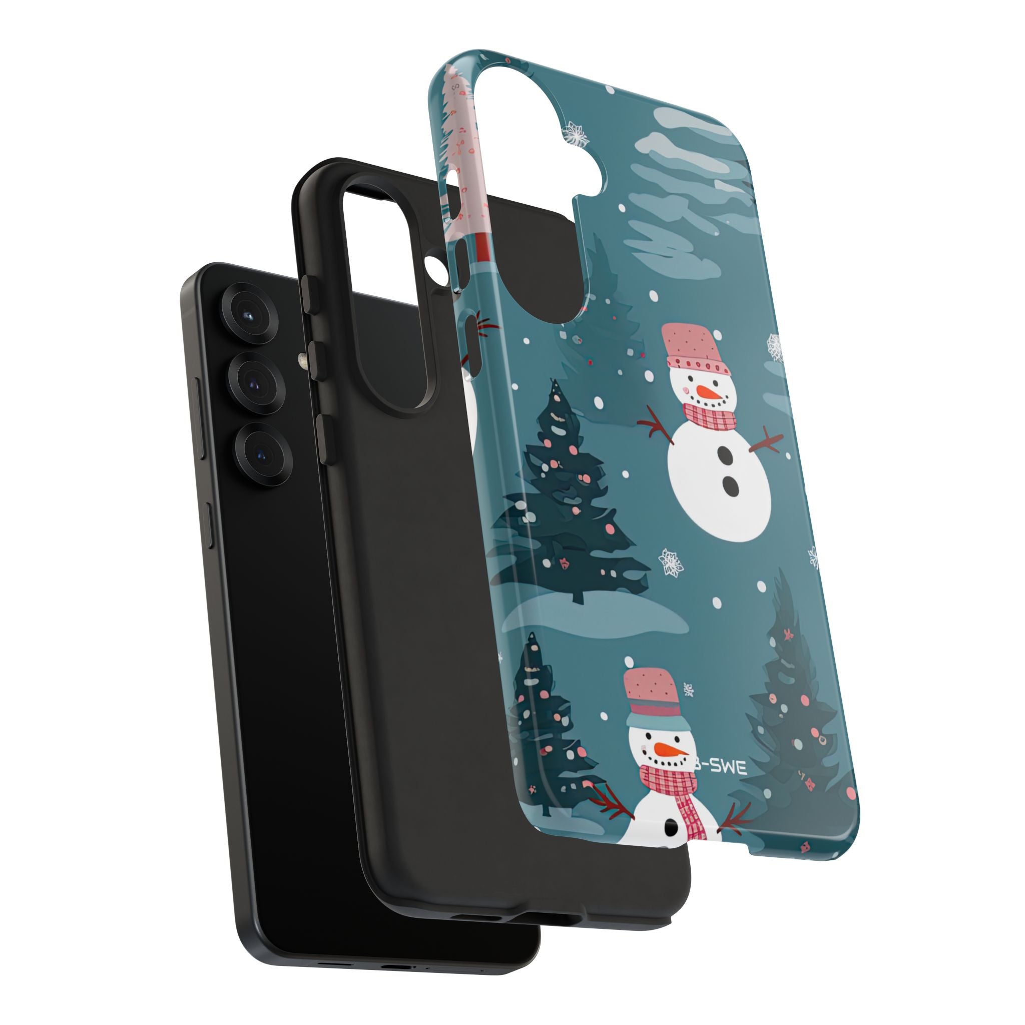 Snowmen Celebrate Together - Samsung Case