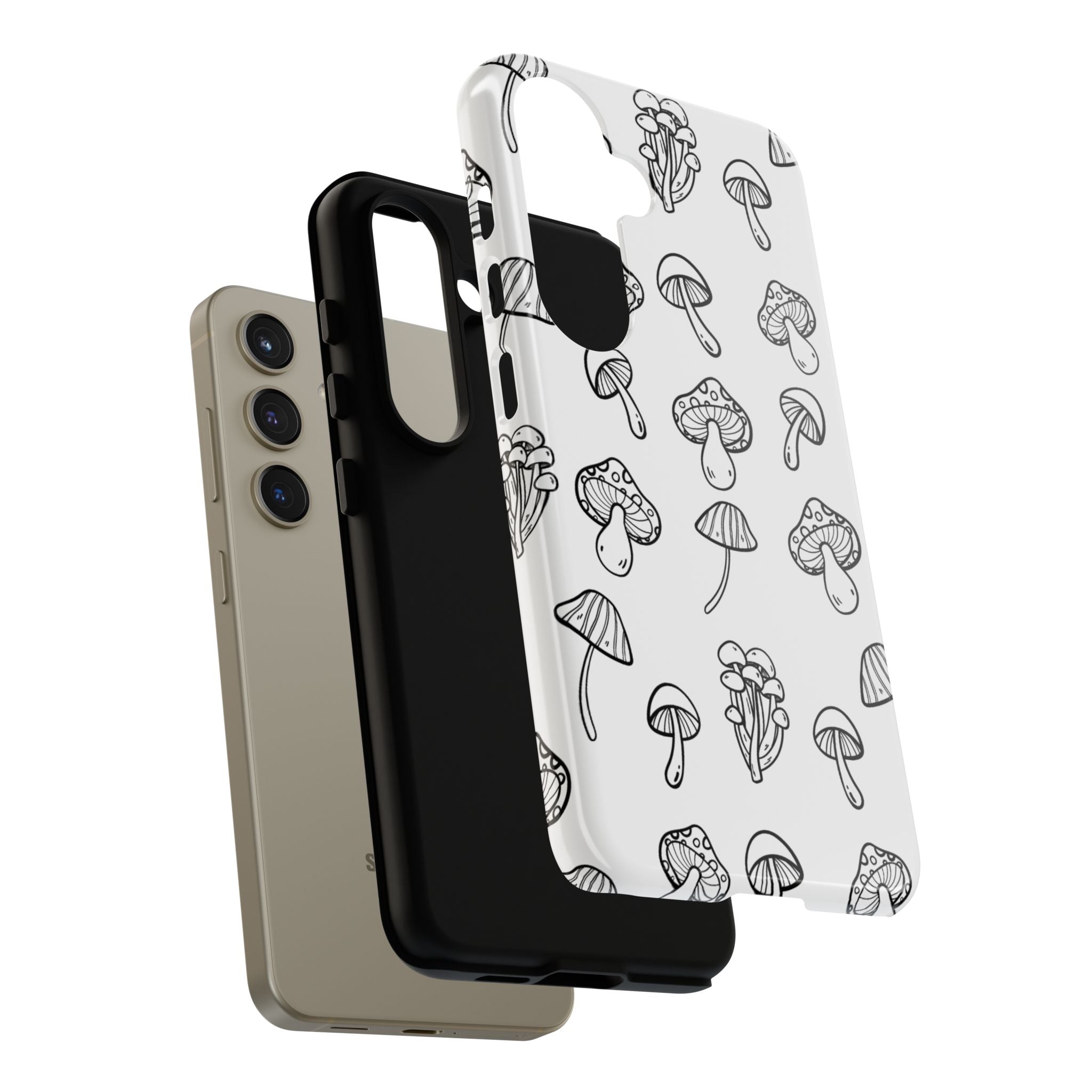 Mushroom Line Play - Samsung Case