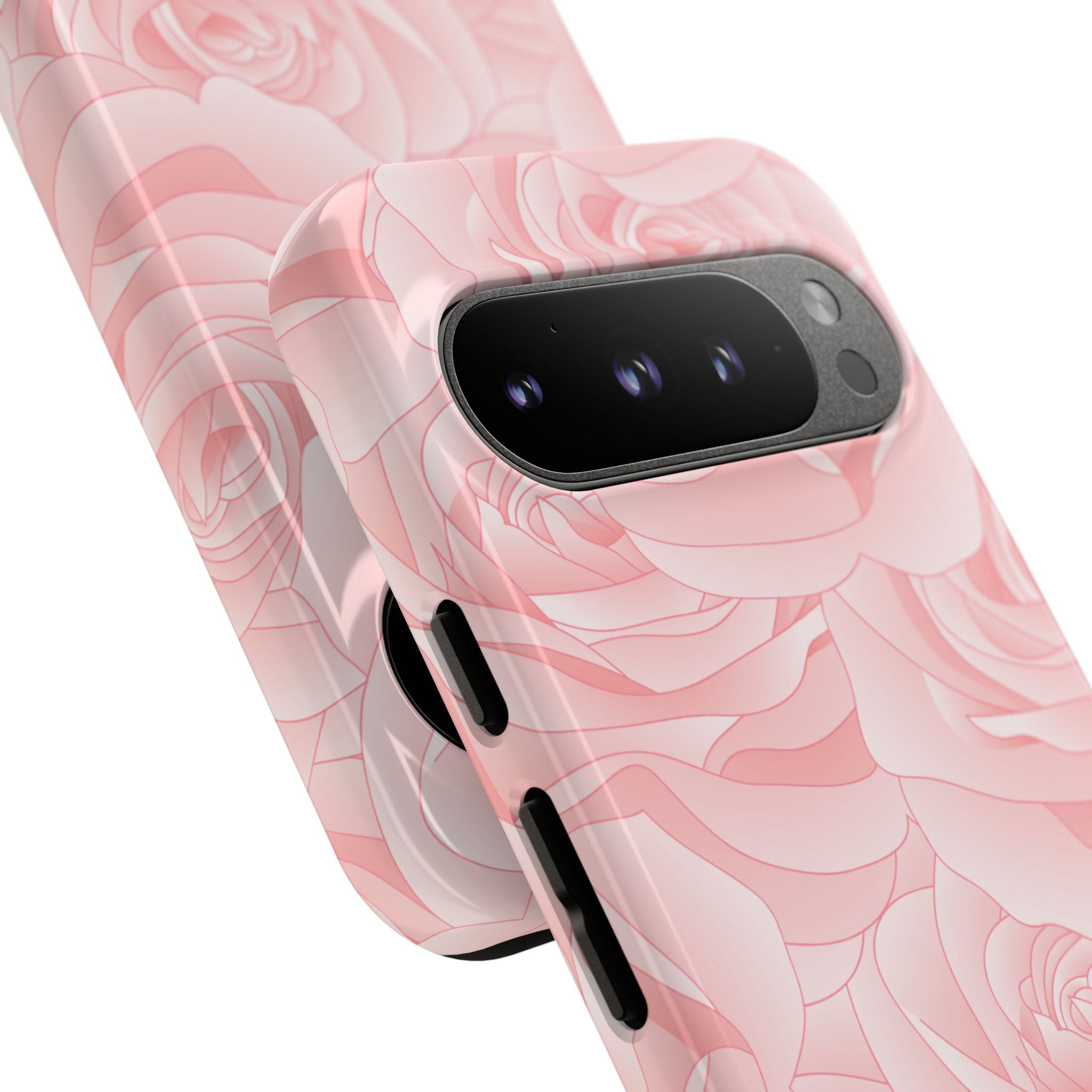 Elegant Pink Roses - Google Pixel Case