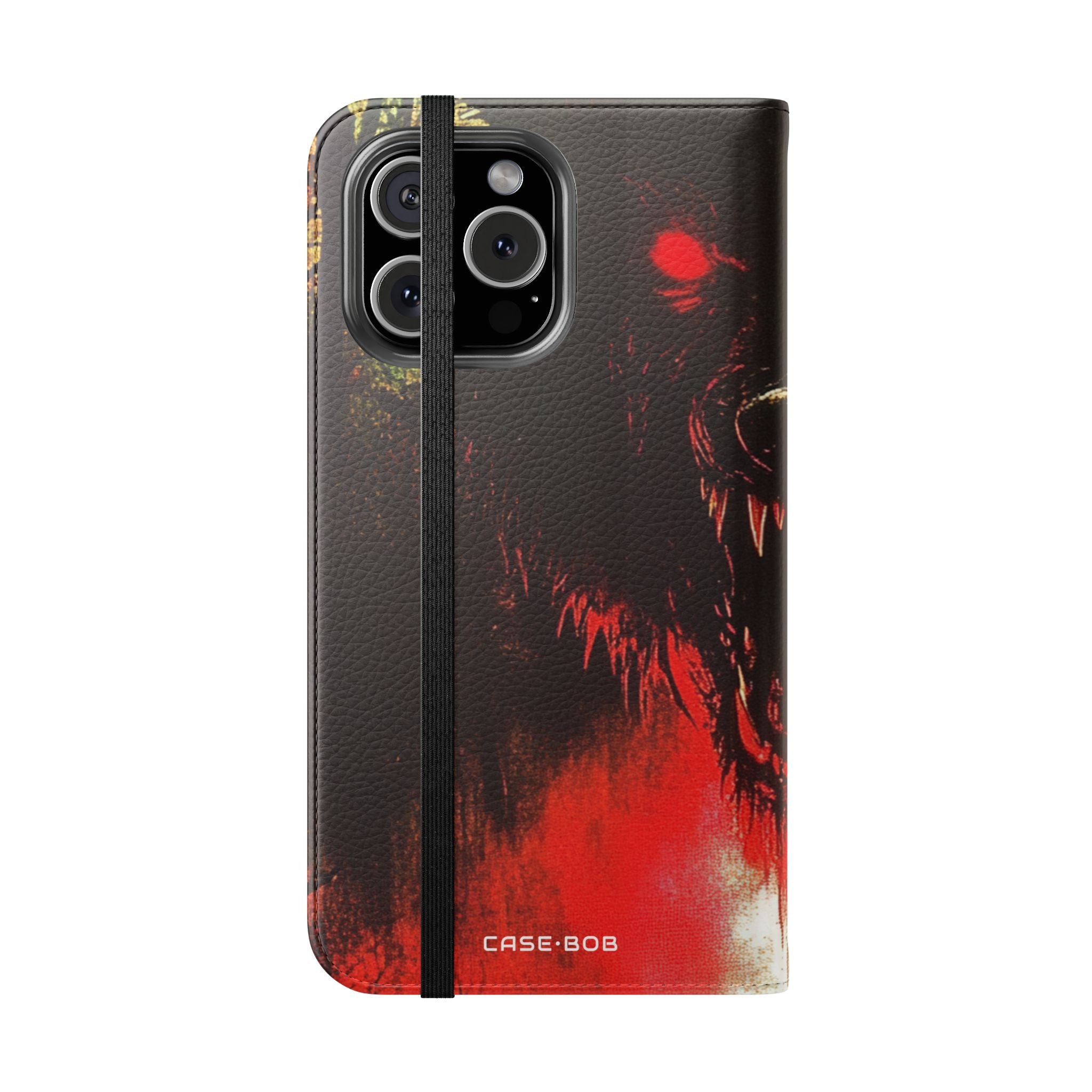 Wolf Moon Glare - iPhone 16 Max Case - Wallet