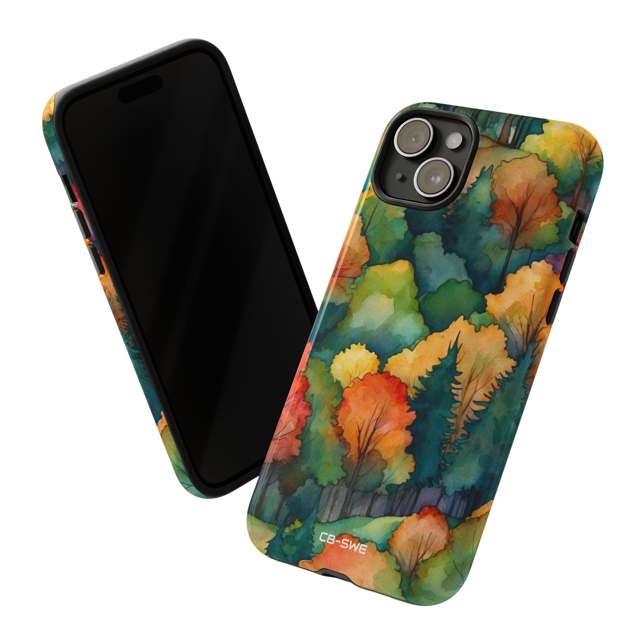 Autumn Leaves Dance - iPhone Case