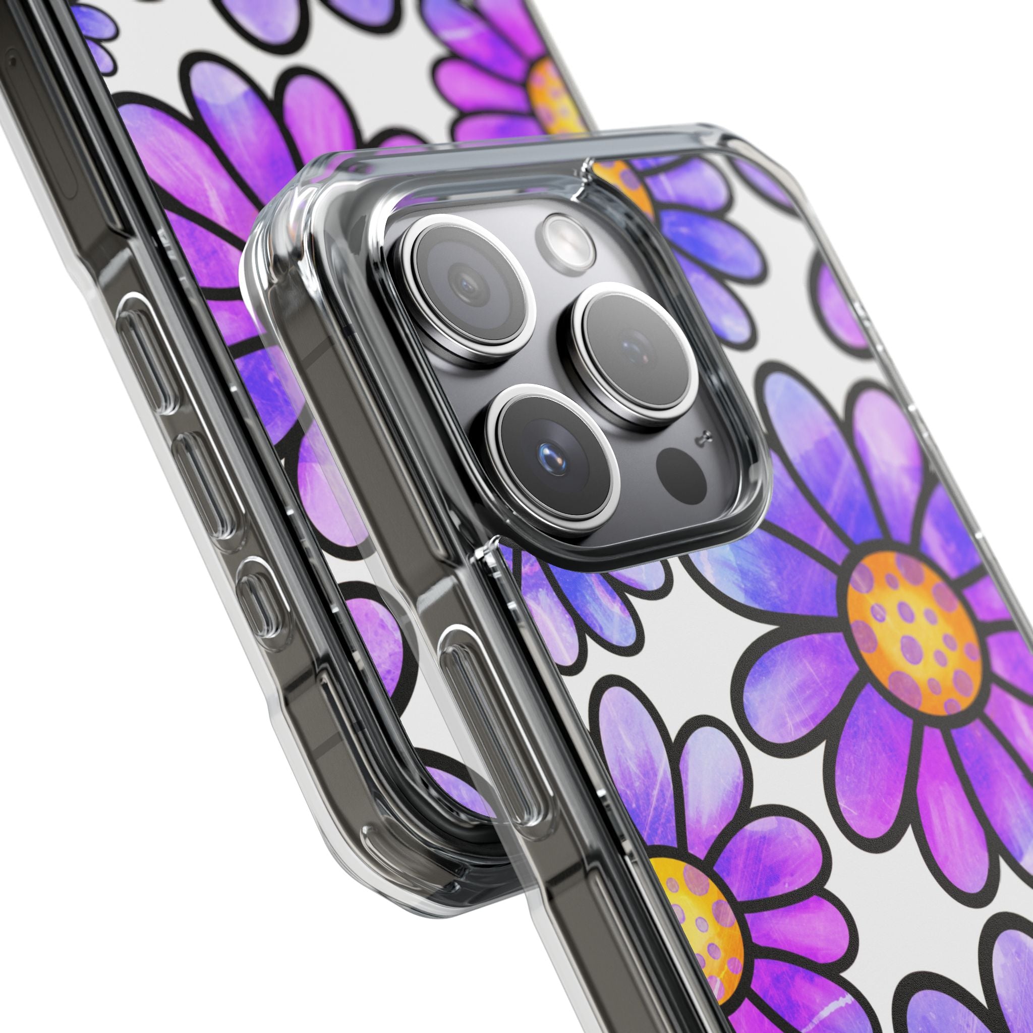 Polka Dot Blooms iPhone 15 Pro Case - Impact