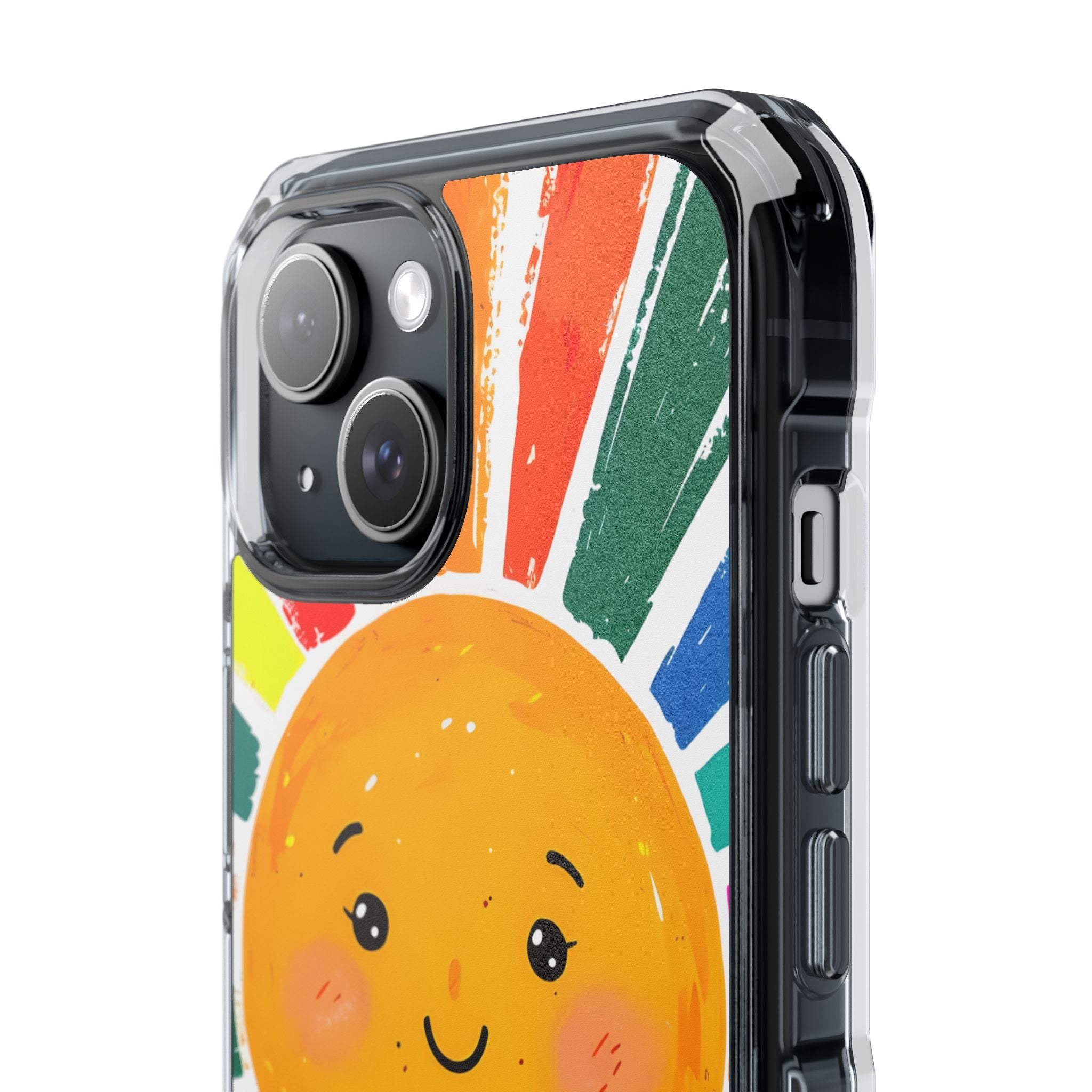 Radiant Smiling Sun iPhone Case - Impact