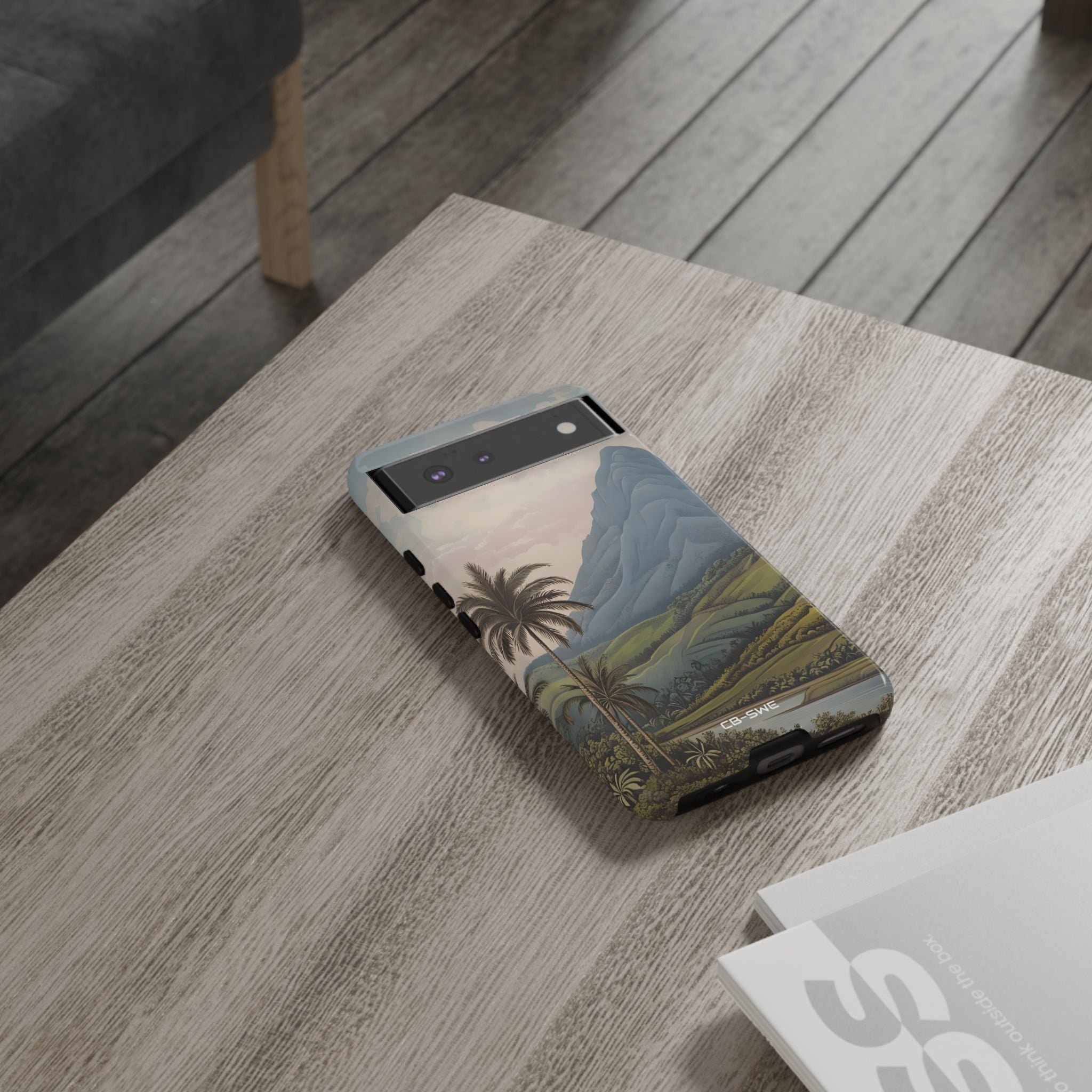 Serene Mountain Oasis - Google Pixel Case