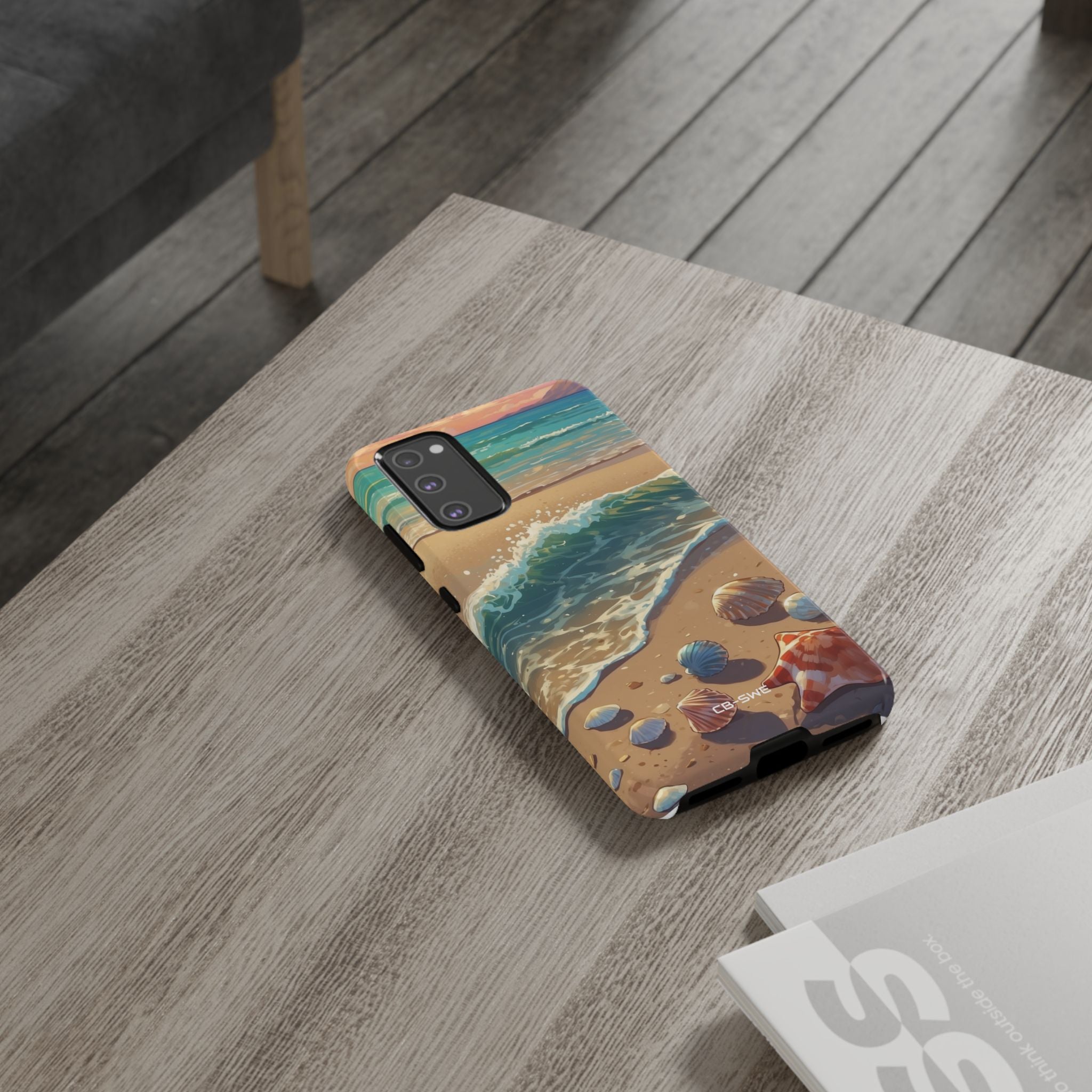 Seashells Kiss Shore - Samsung Case