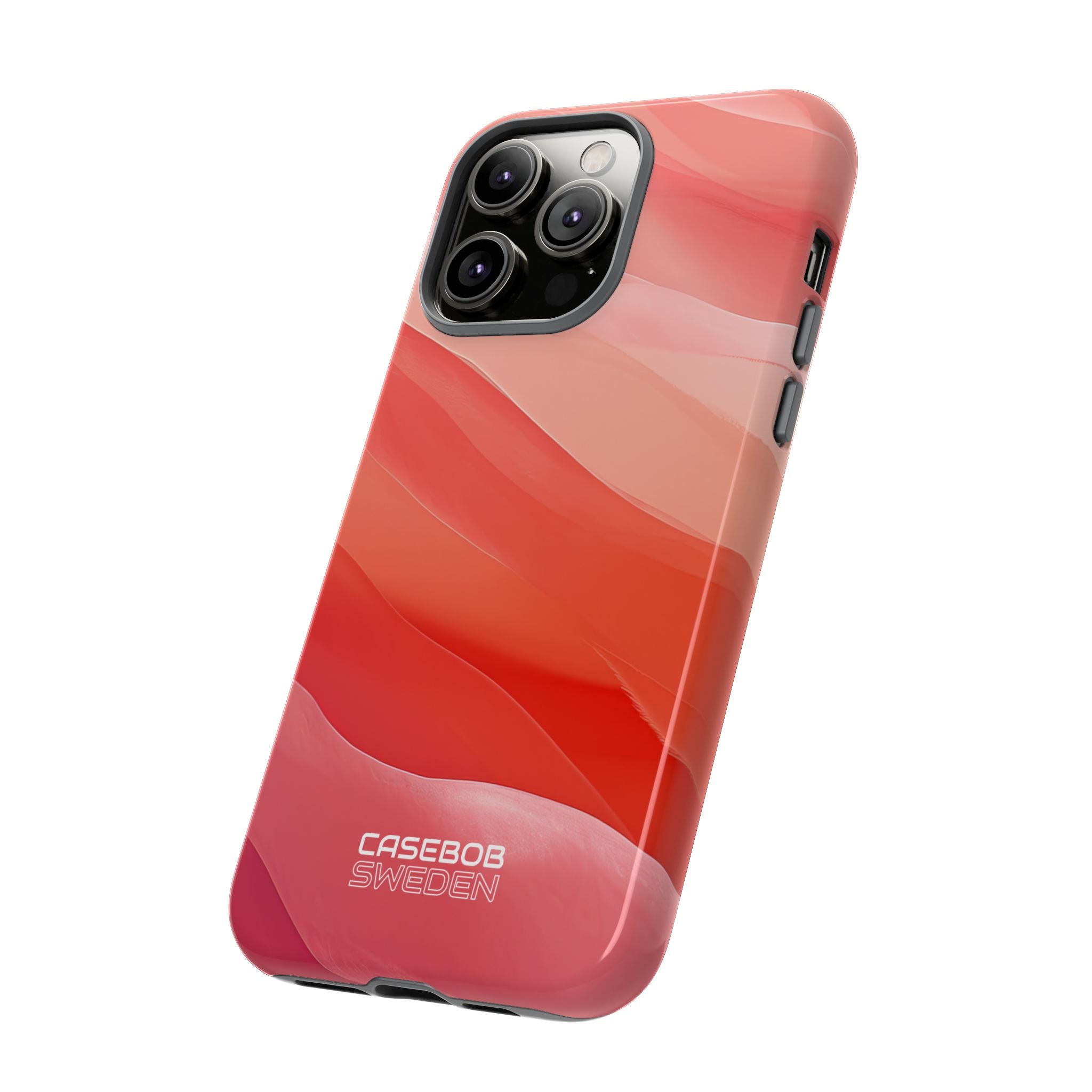 Flowing Coral Waves iPhone 14 - Tough