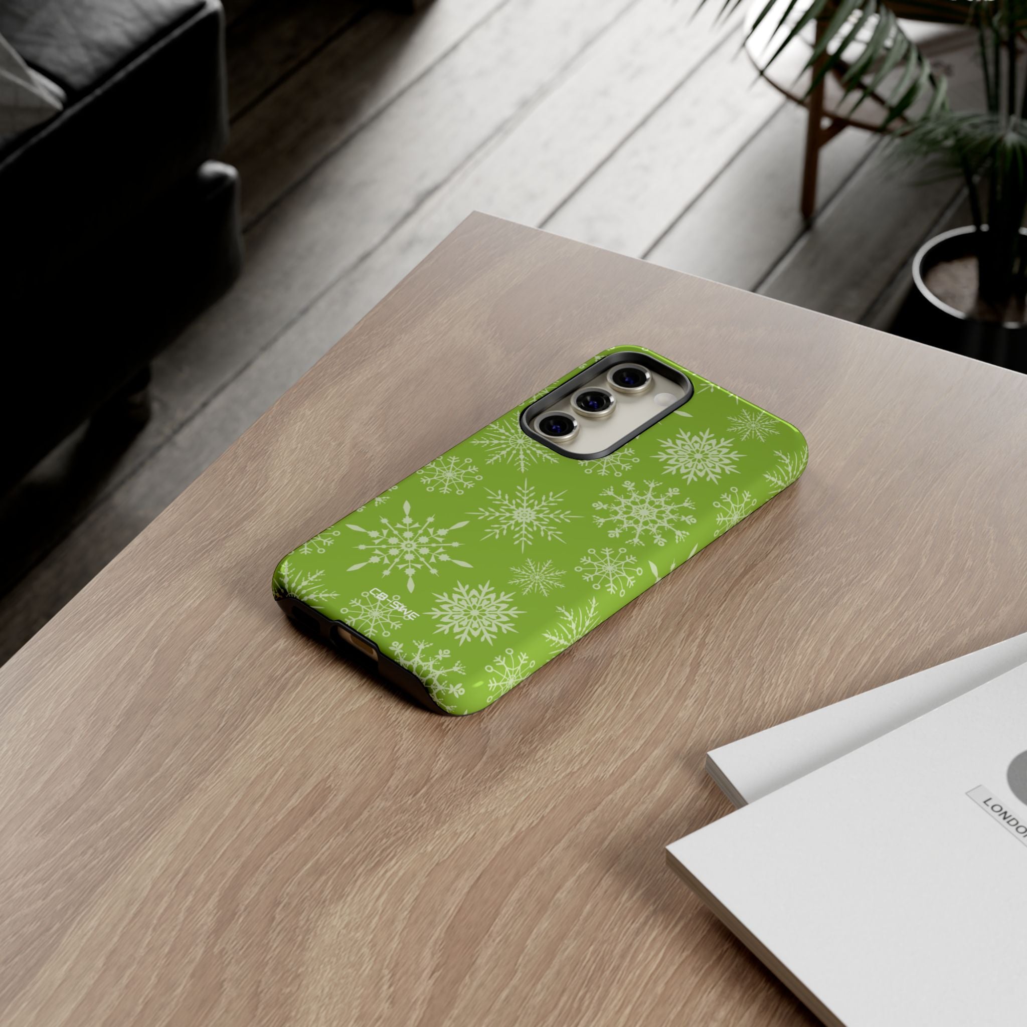 Snowflakes Dance Whimsically - Samsung Case
