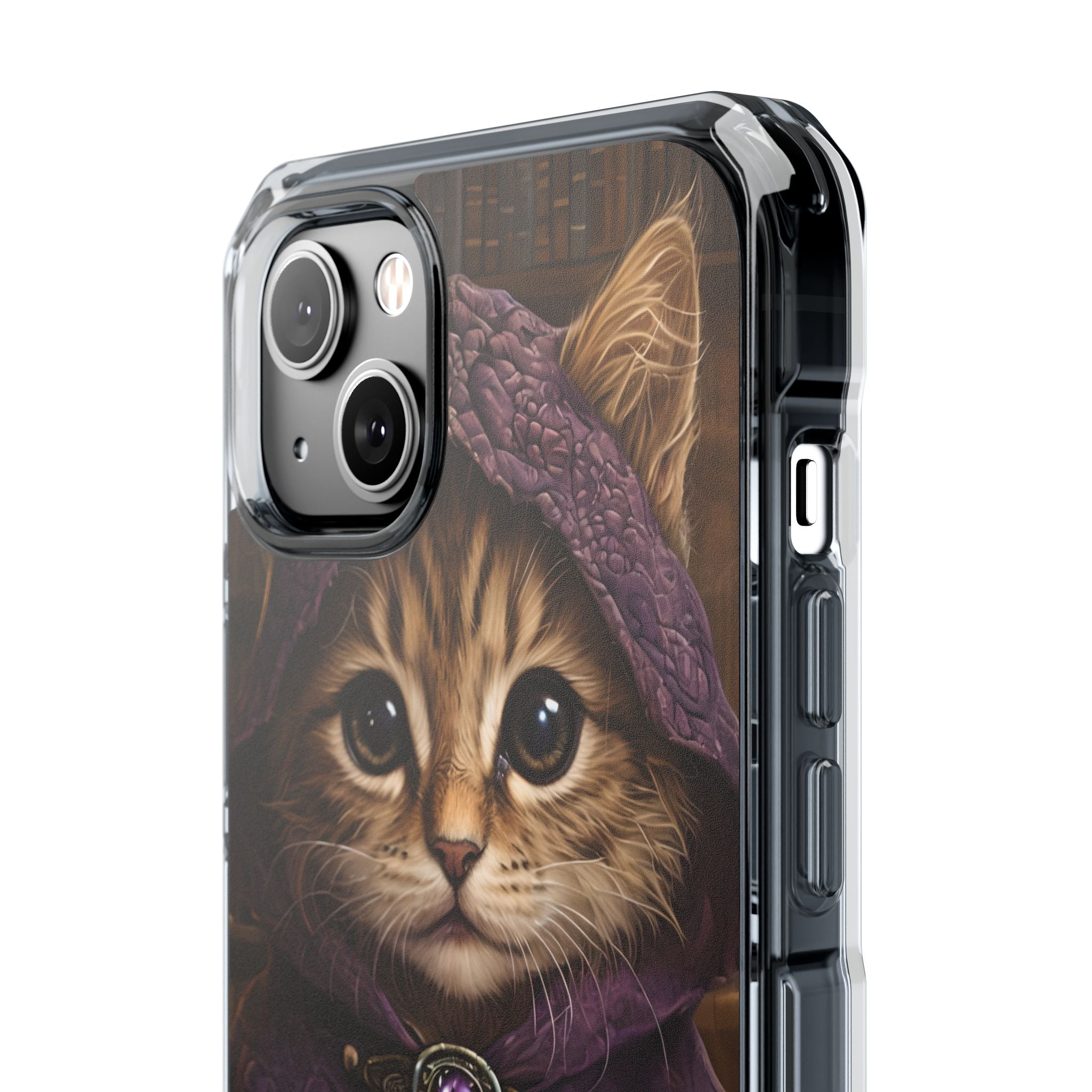 Mystical Wizard Cat iPhone Case - Impact