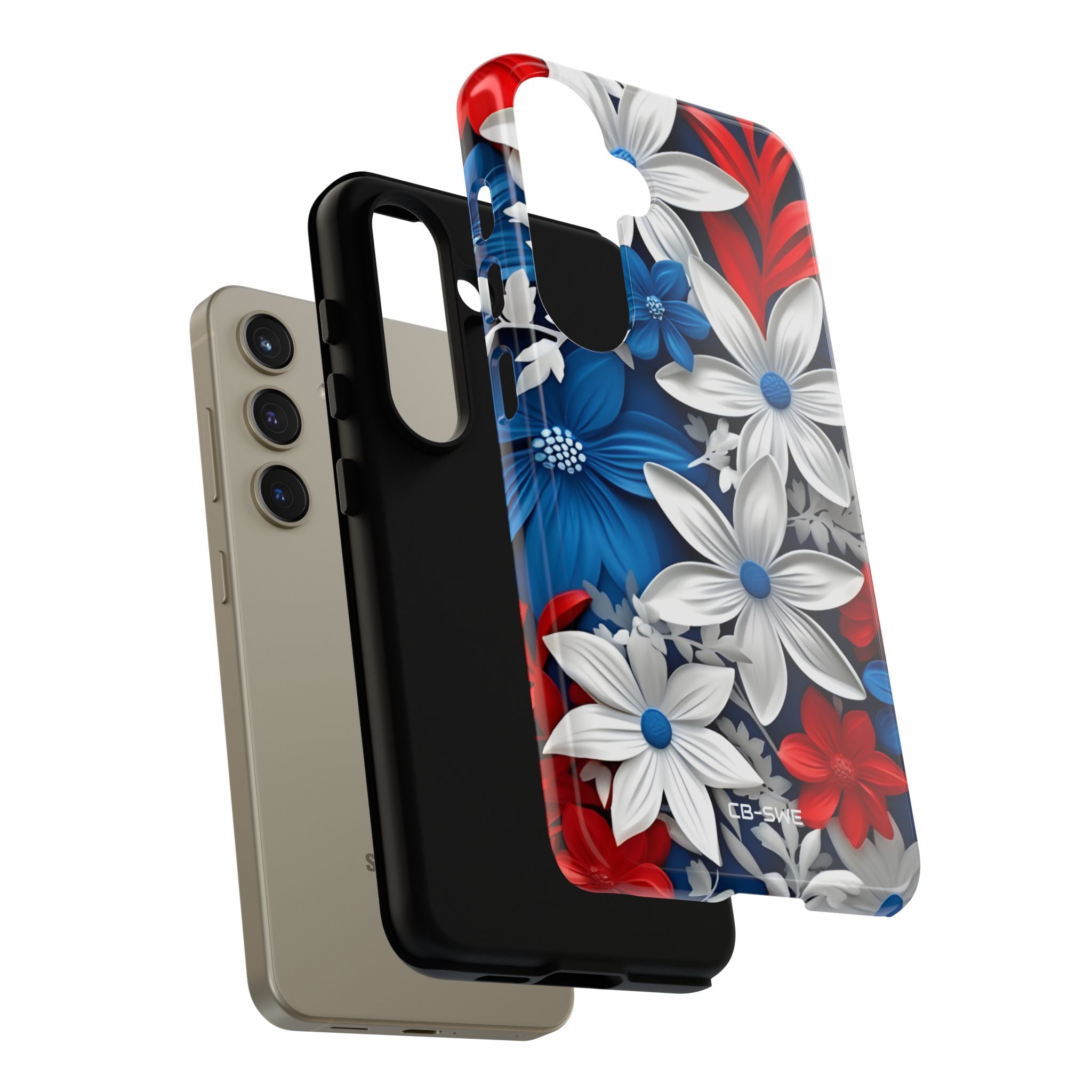Floral Sculpture Blooms - Samsung Case