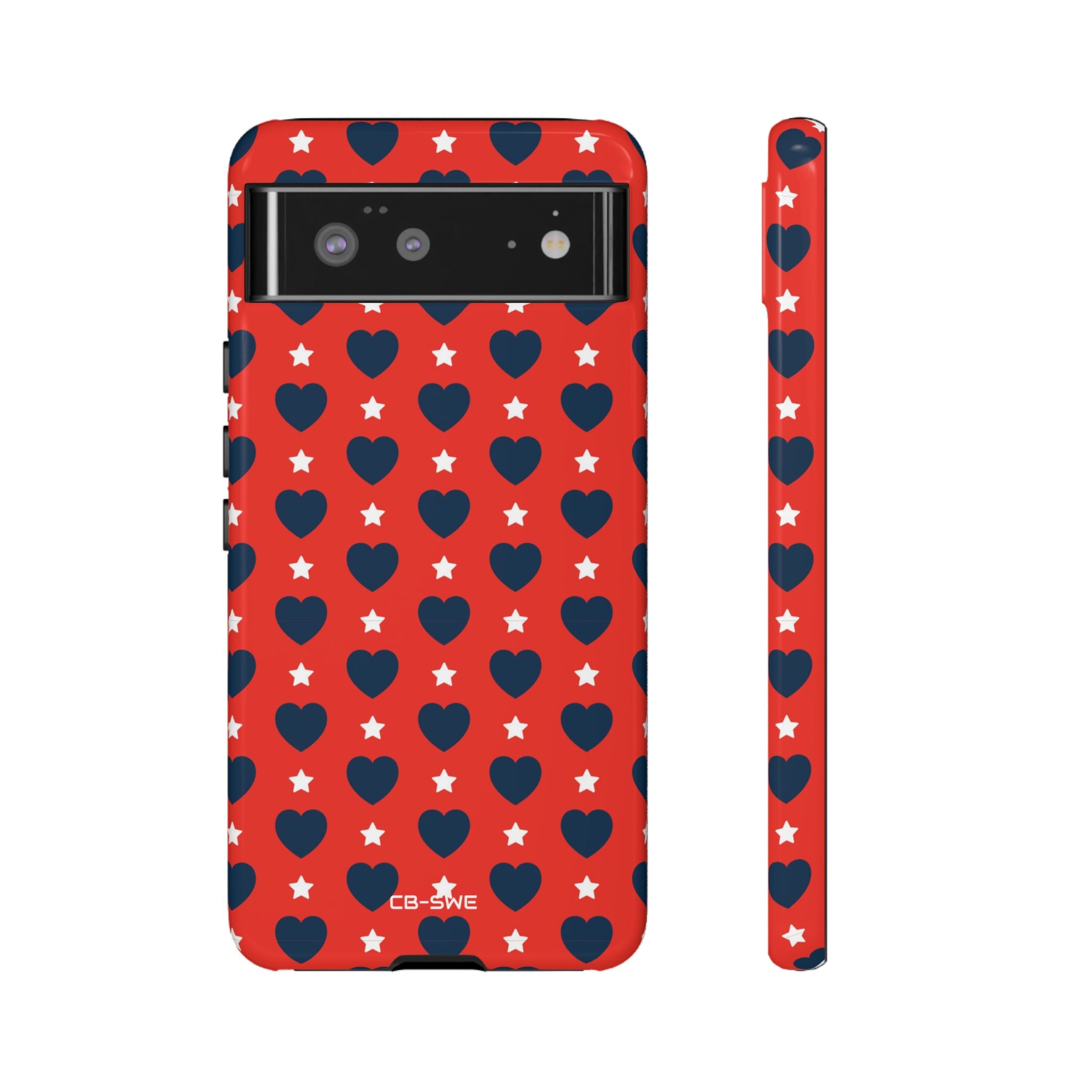Hearts Embrace Stars - Google Pixel Case