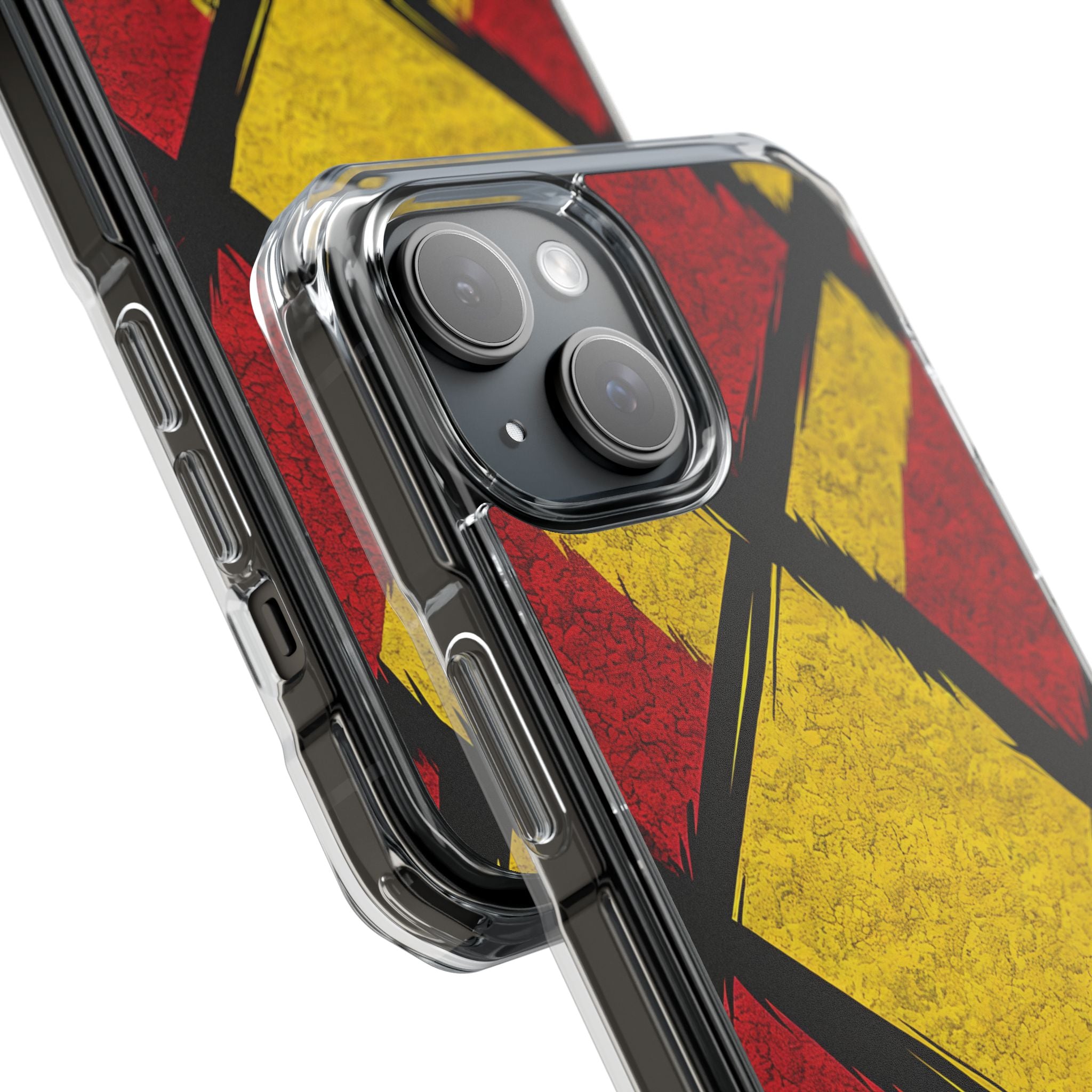 Dynamic Geometric Energy iPhone Case - Impact