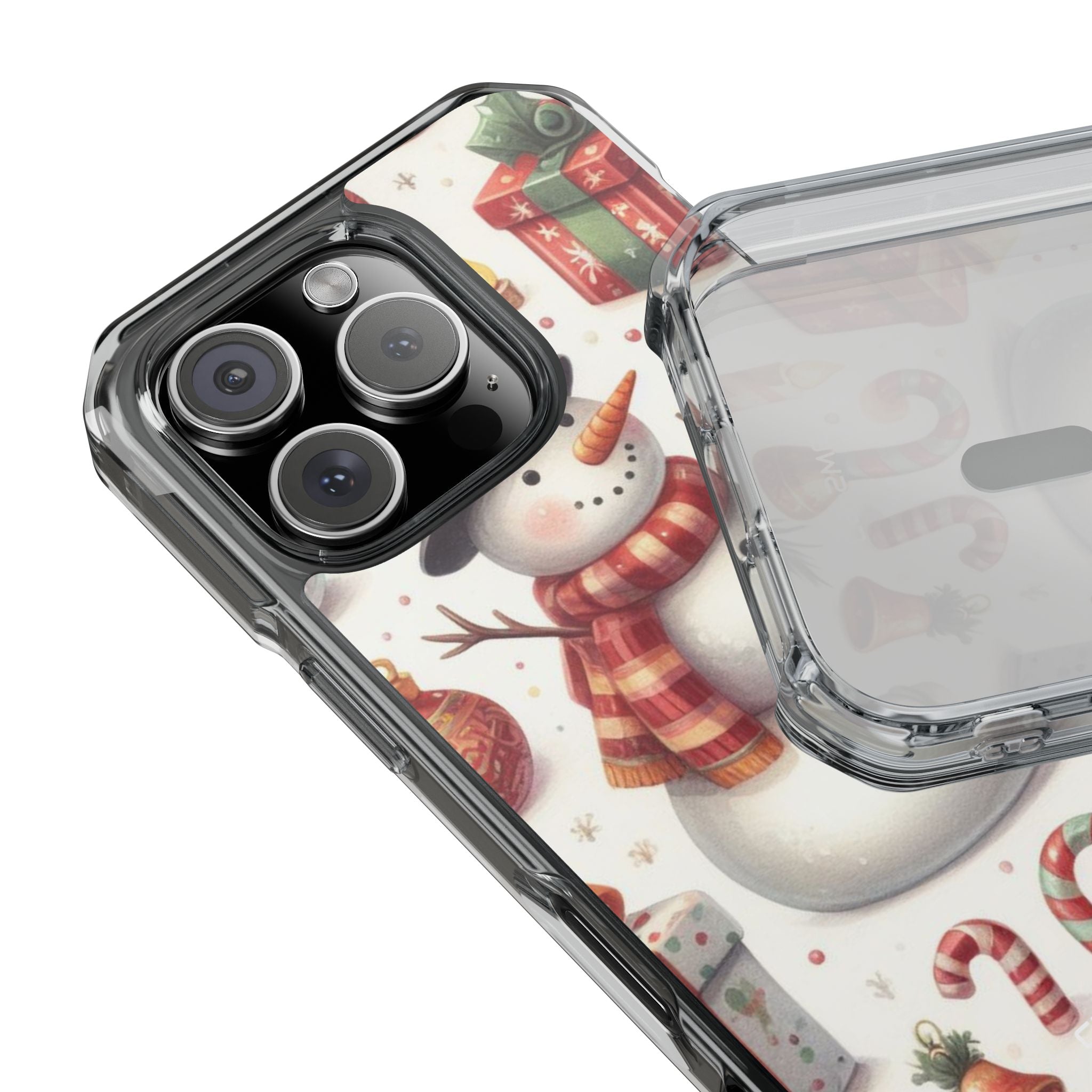 Snowman Welcomes Joy iPhone Case - Impact