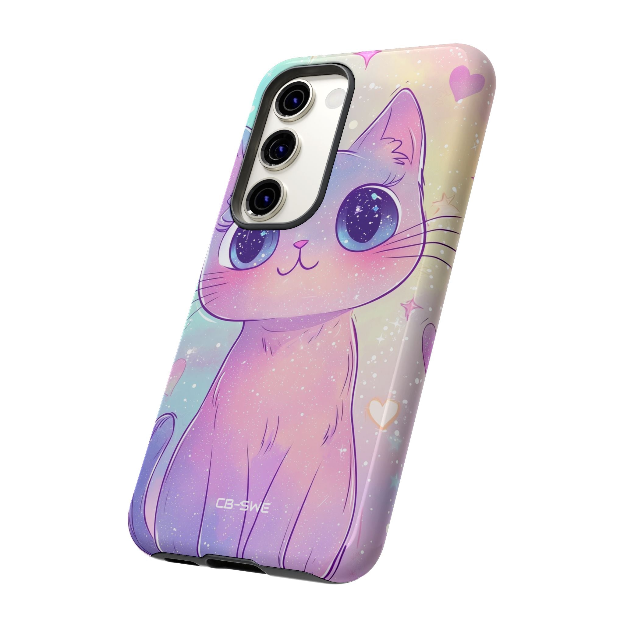 Sparkling Cat Smiles - Samsung Case