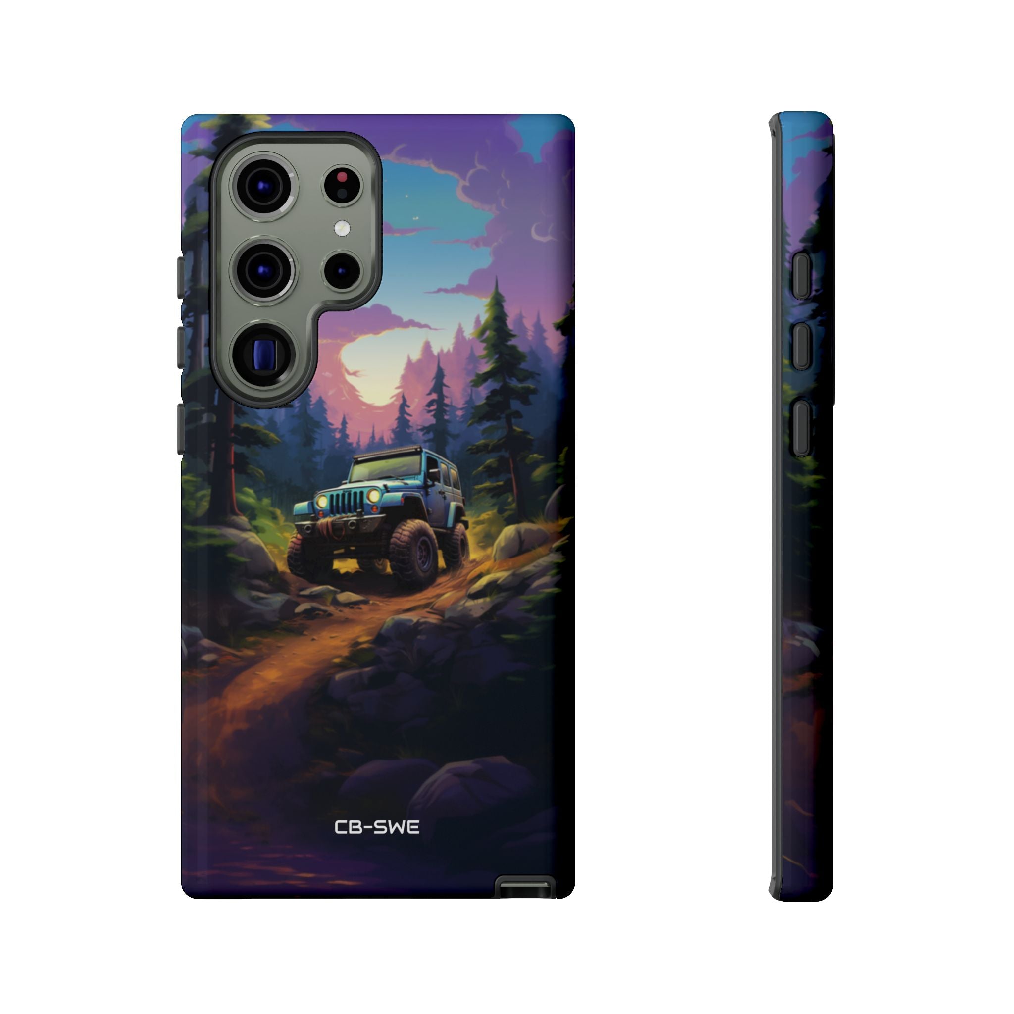 Sunset Forest Drive - Samsung Case
