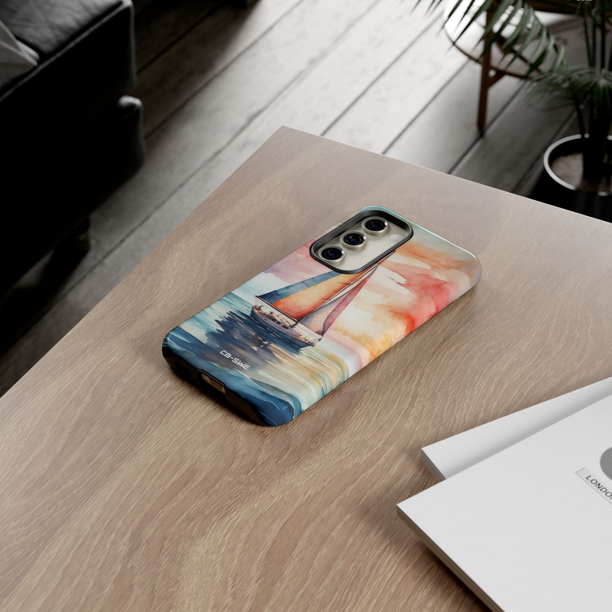 Sailboat Glides Calm - Samsung Case