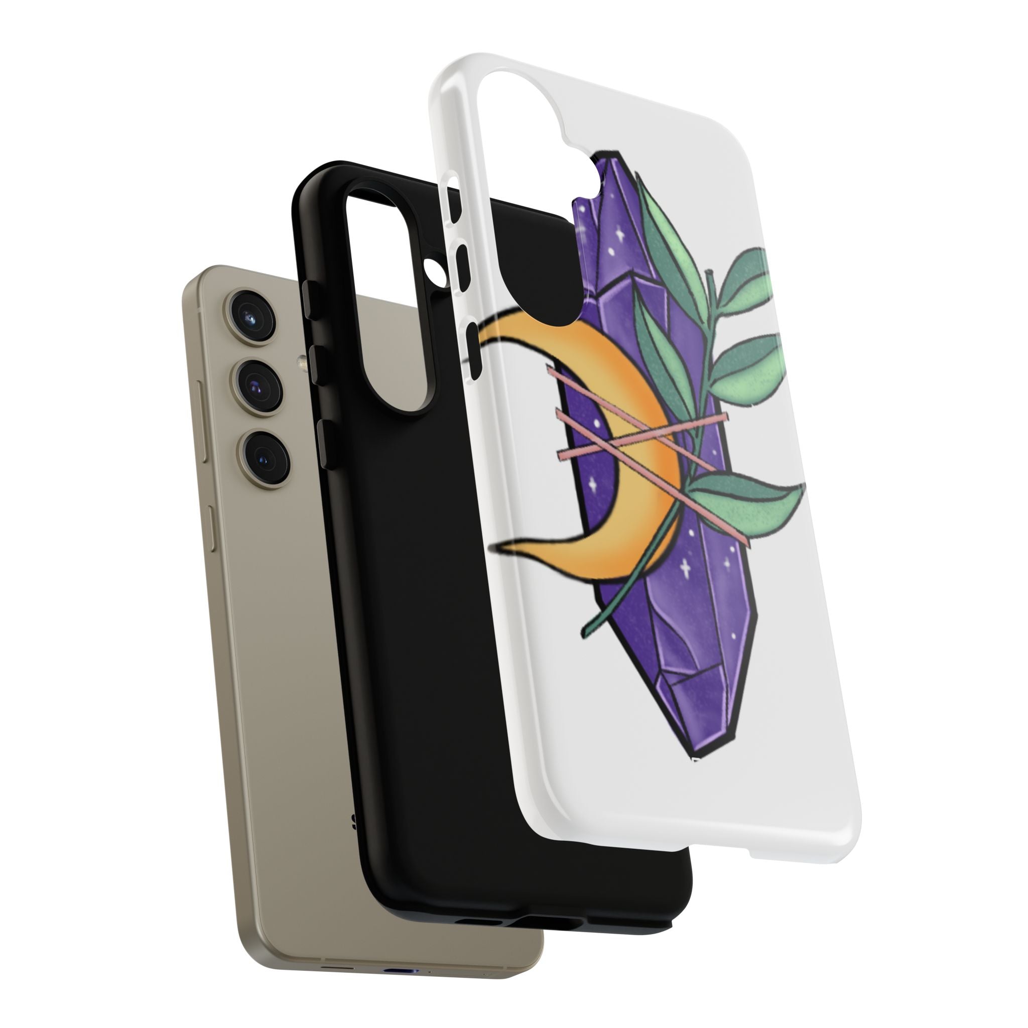 Mystical Moon Crystal - Samsung Case