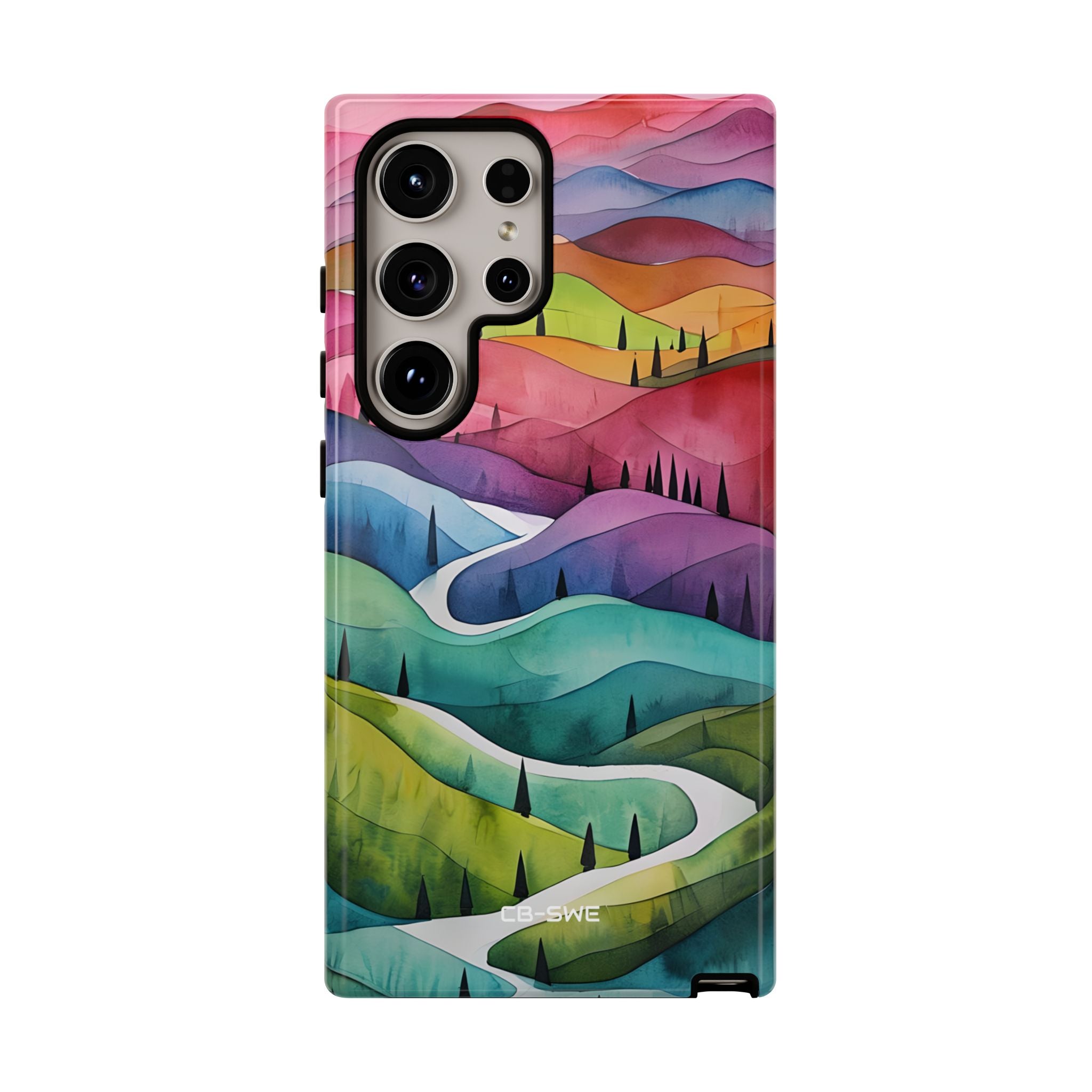 Whimsical Colorful Valleys - Samsung Case
