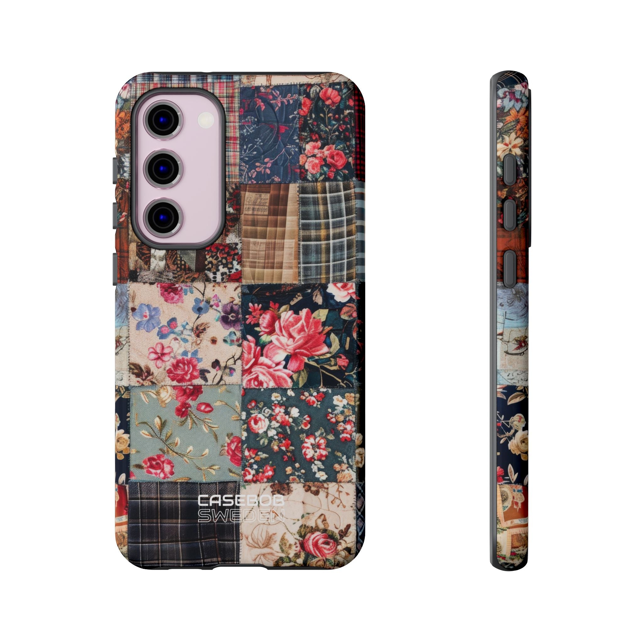 Trapunta patchwork floreale Samsung S23 - Tough