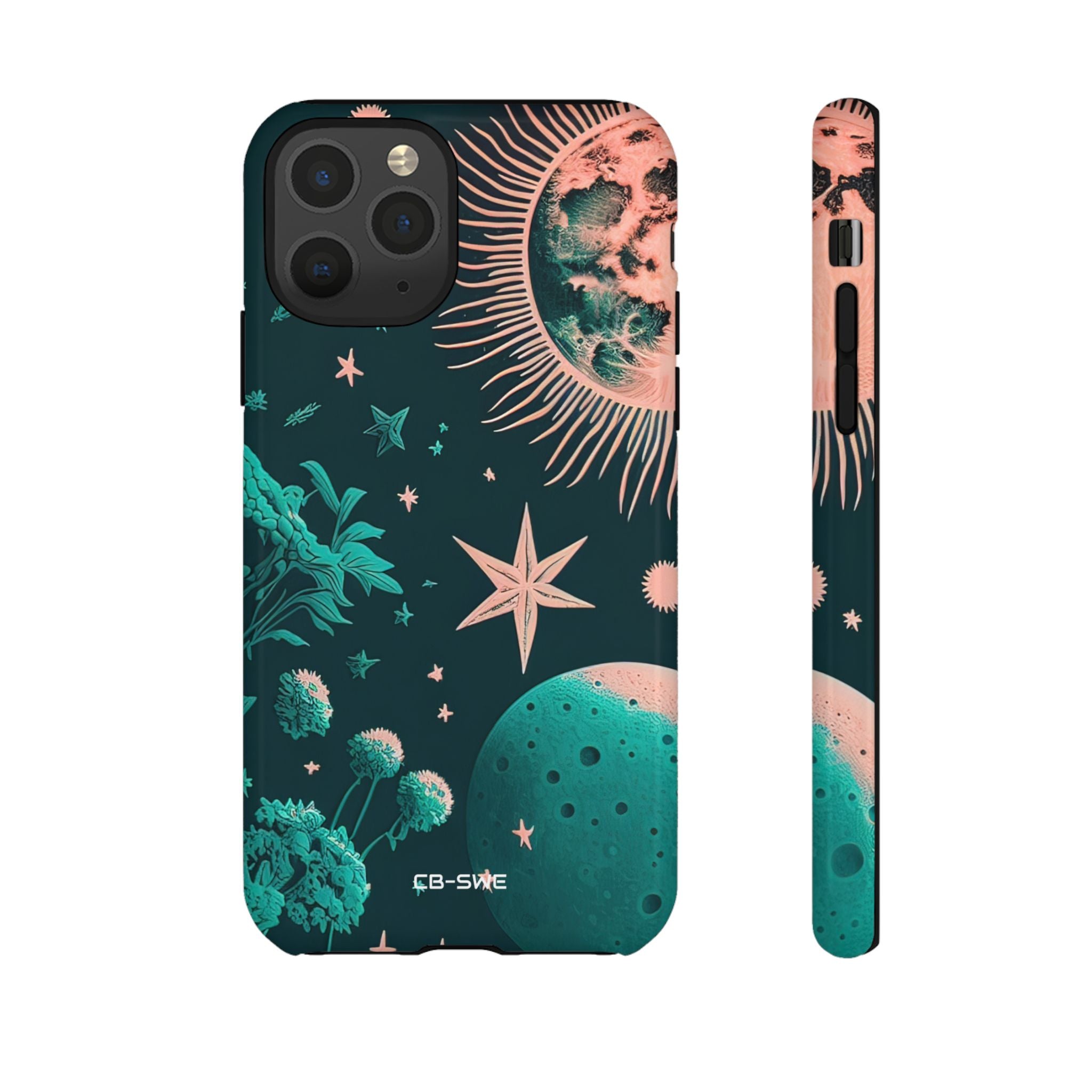 Celestial Botanical Night - iPhone Case