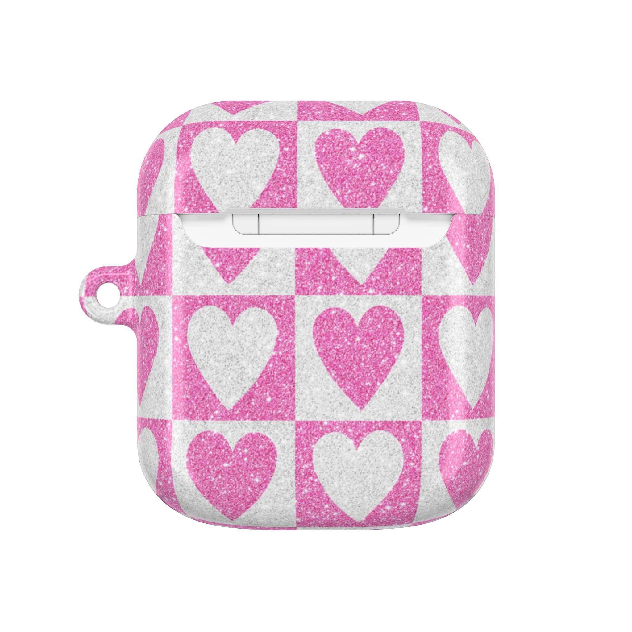 Kimalteleva Heartgrid - AirPods Case