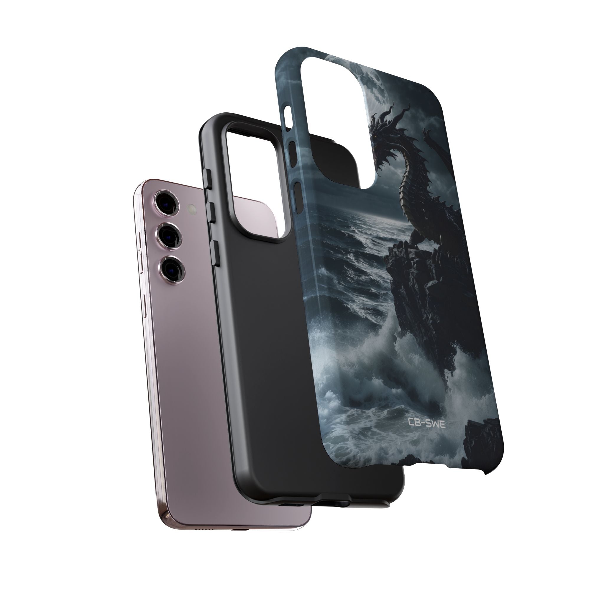 Dragon Roars Against Sea - Samsung Case