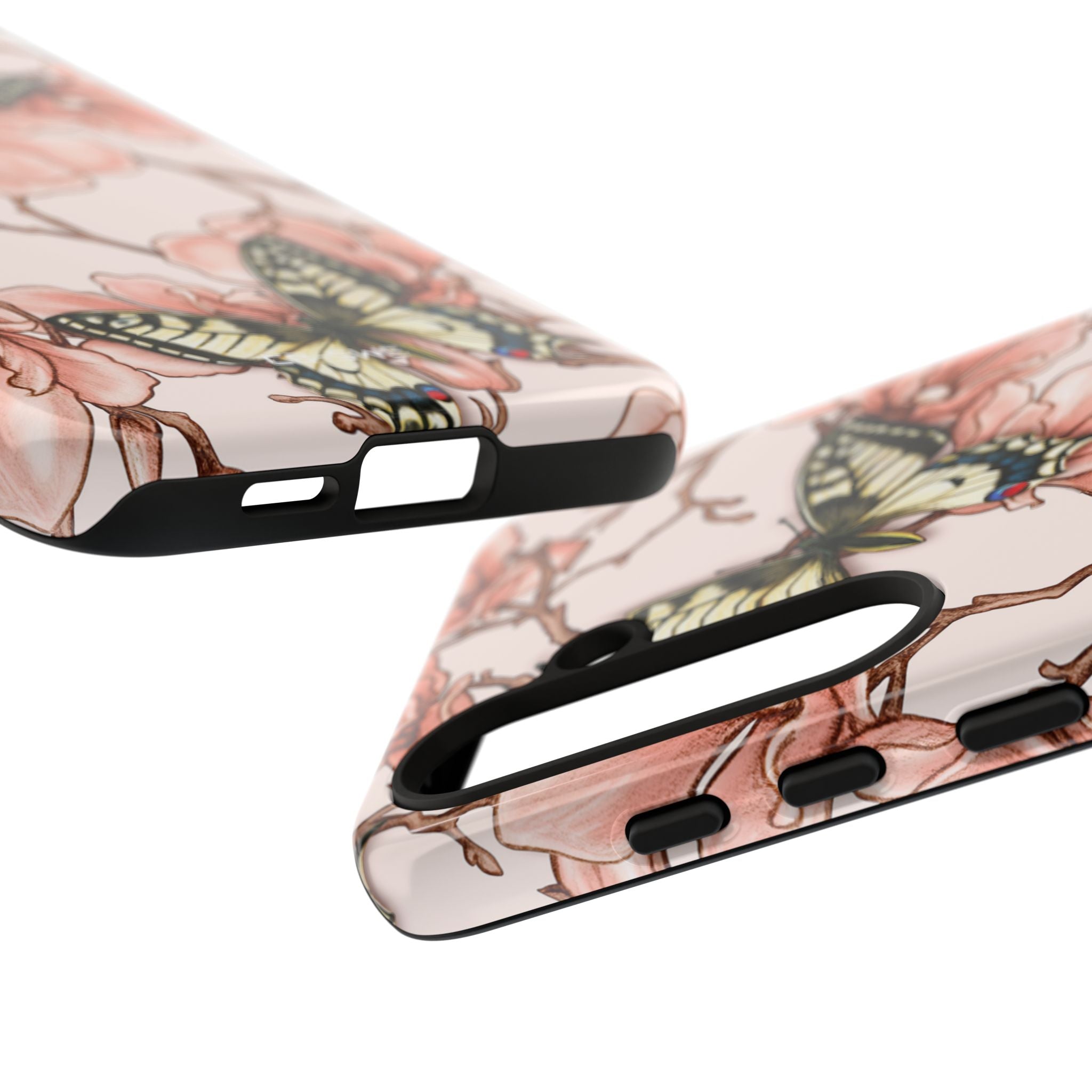Butterflies and Magnolias Harmony - Samsung Case