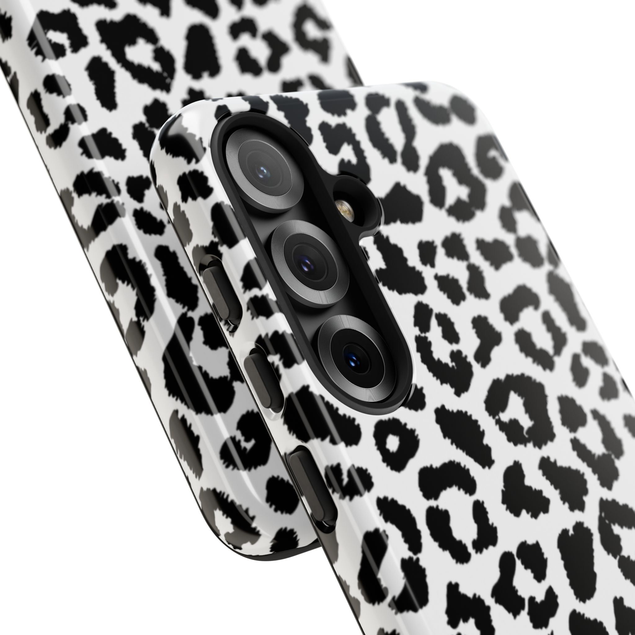 Monochrome Leopard Essence - Samsung Case