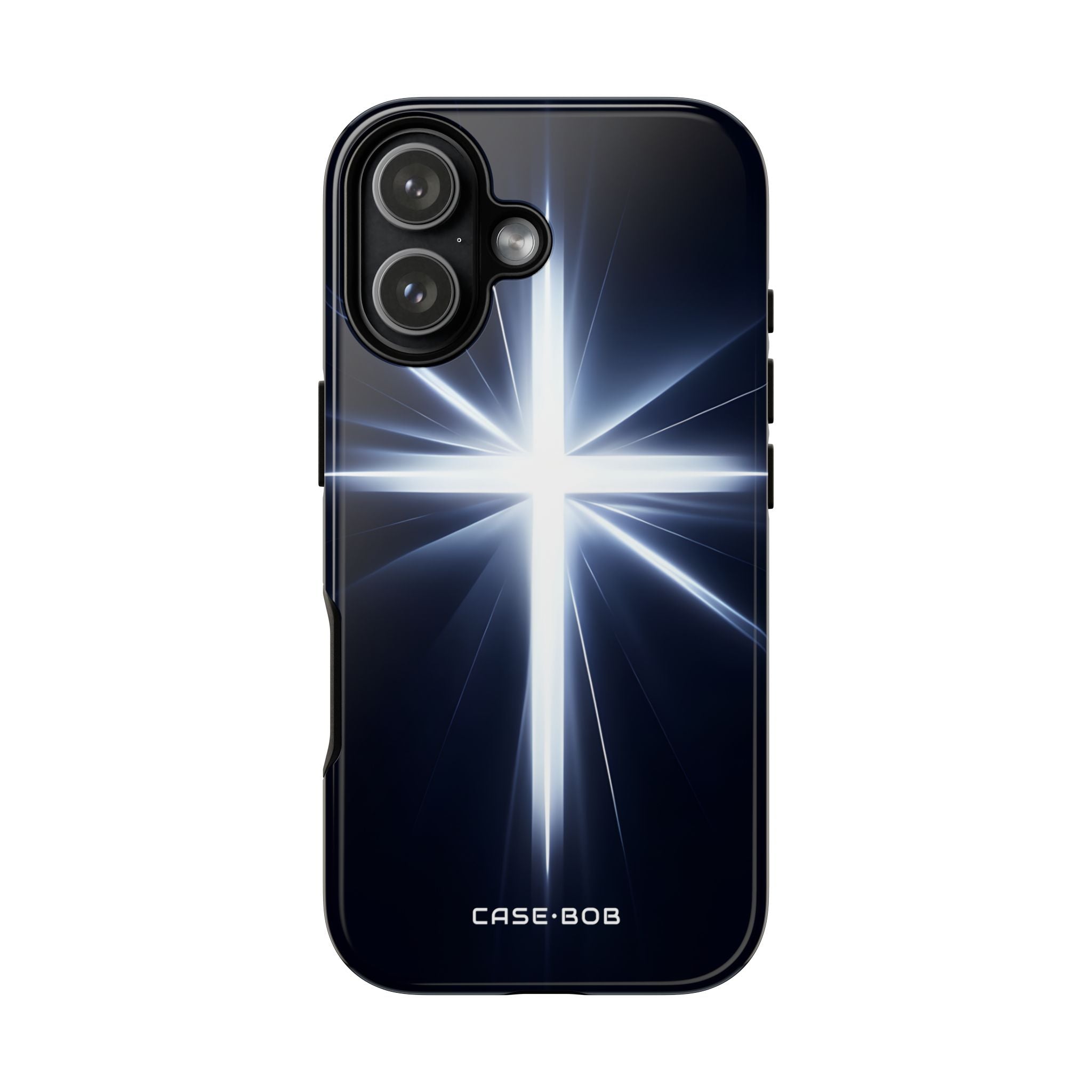 Glowing Crossburst iPhone 17 Case - Tough