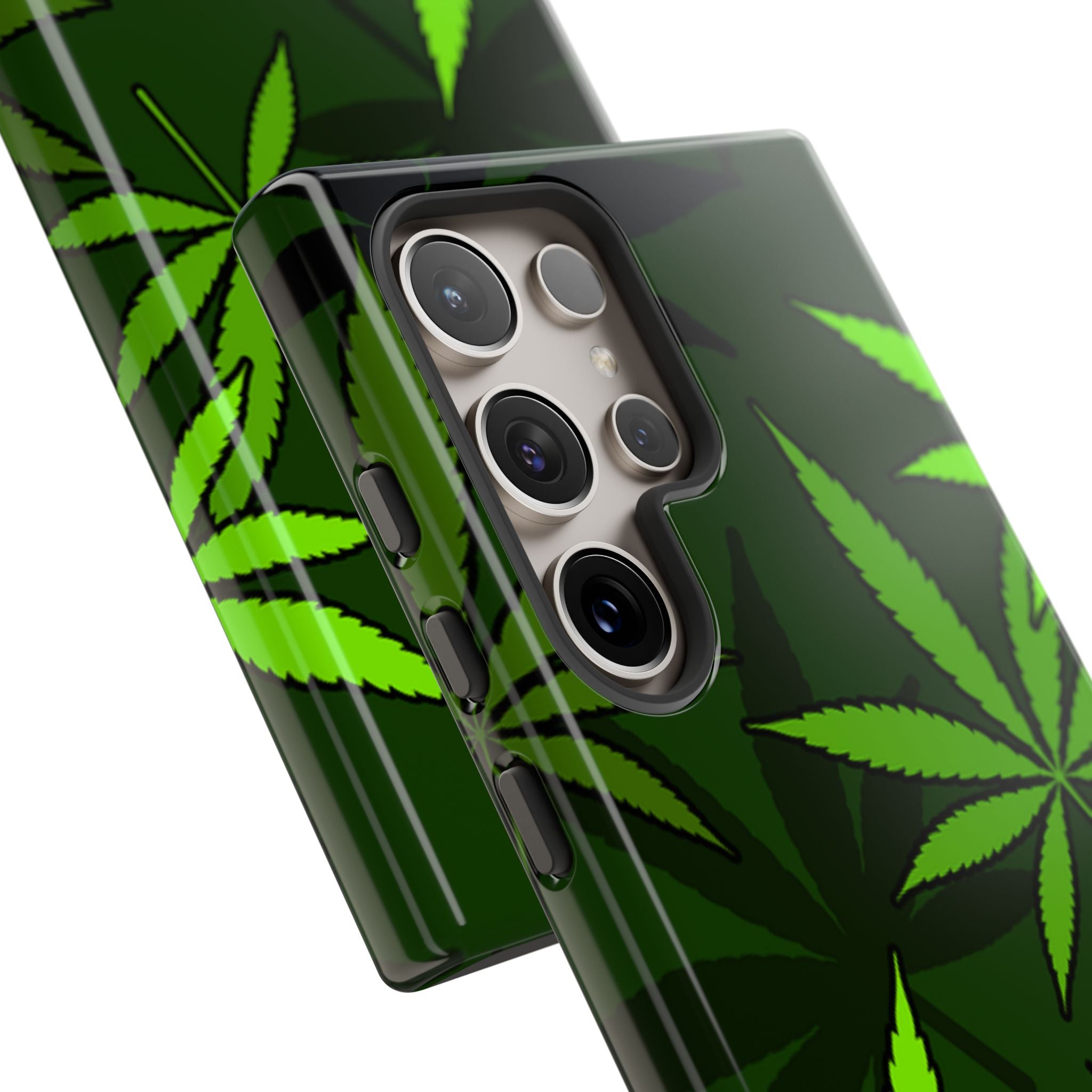 Green Leaf Symmetry - Samsung Case