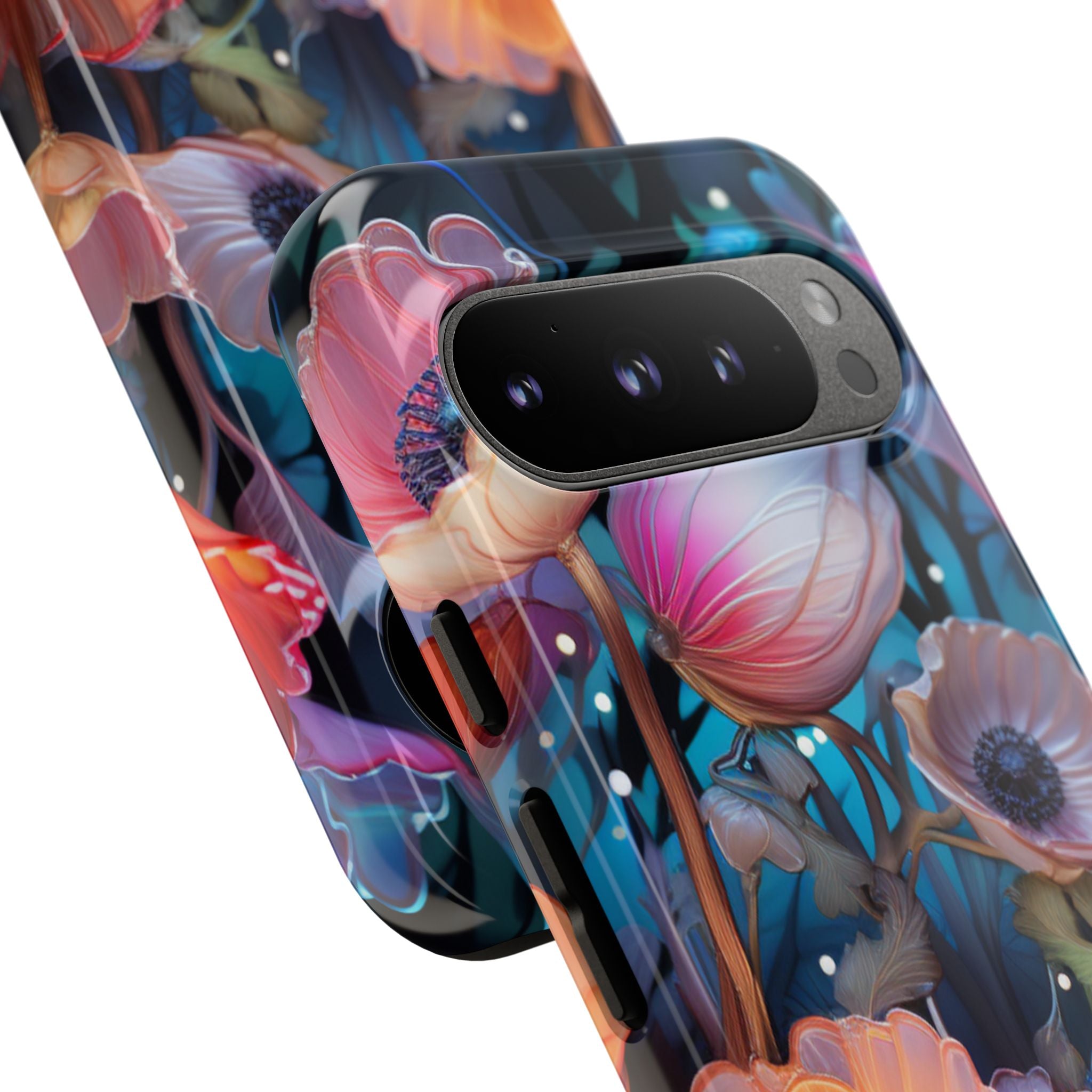 Translucent Bloom Google Pixel 9 Pro Case - Tough
