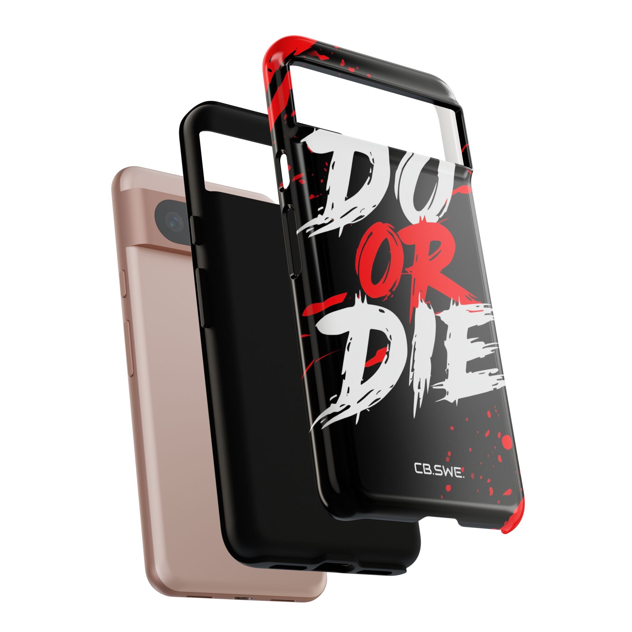 Red White Do or Die Motivational Google Pixel 8 - Tough