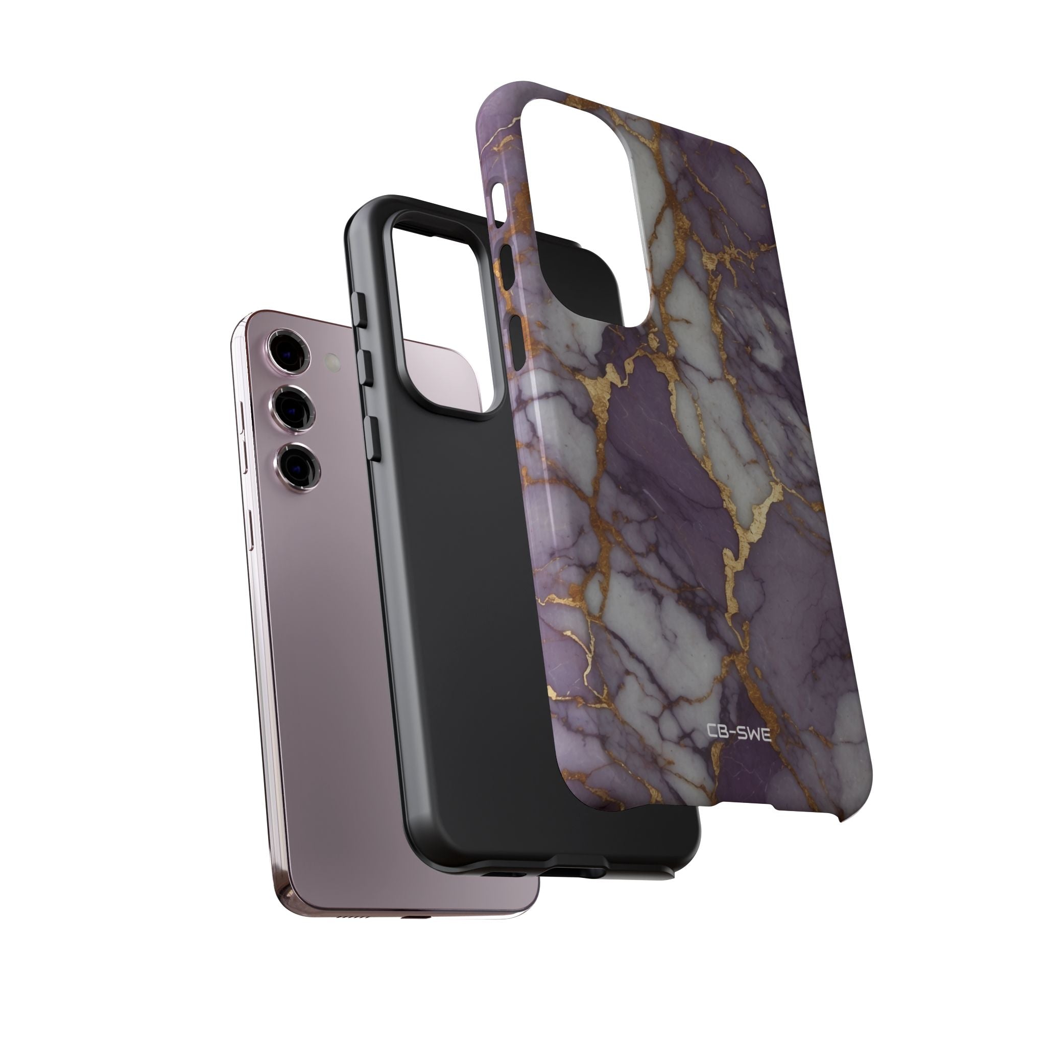 Lavender Veins Flow - Samsung Case