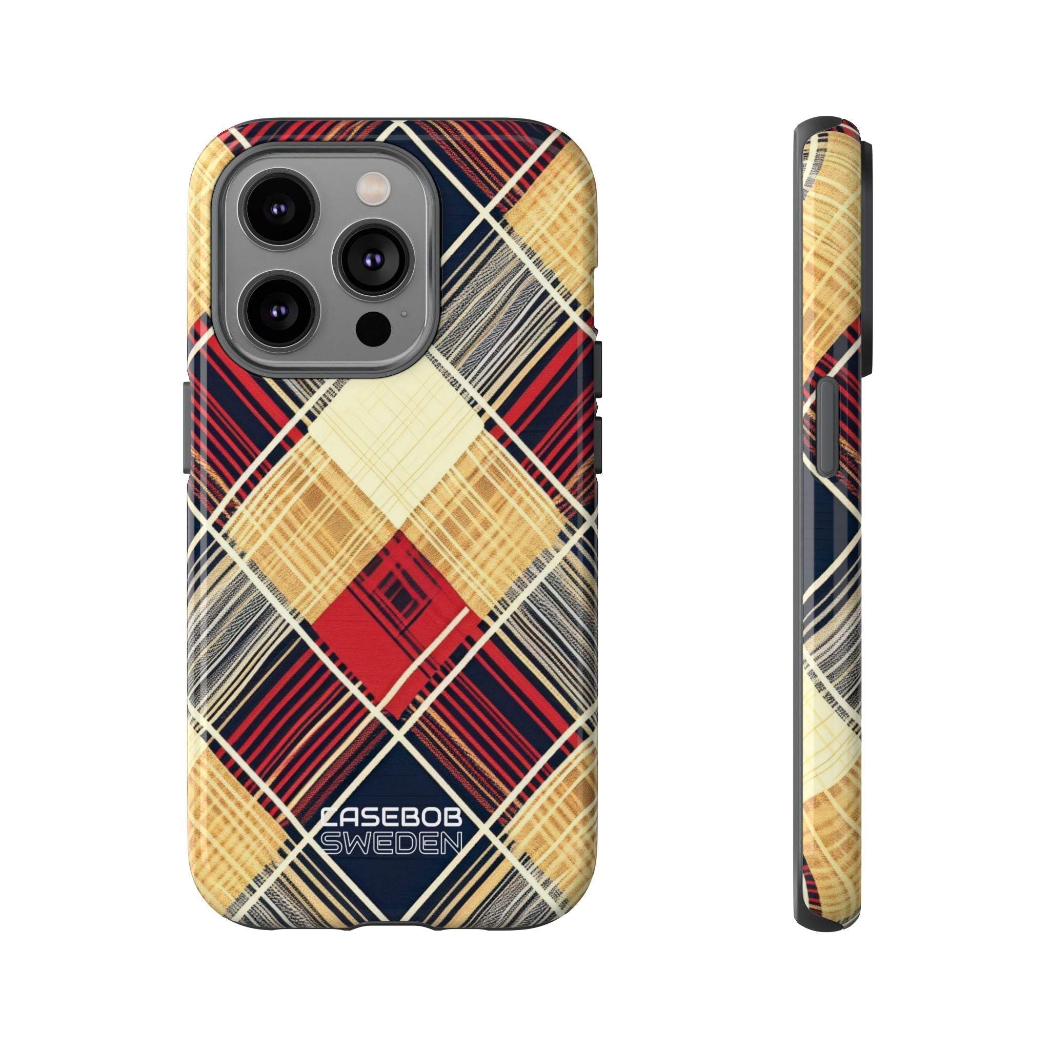 Arazzo a rombi scozzese iPhone 14 - Tough
