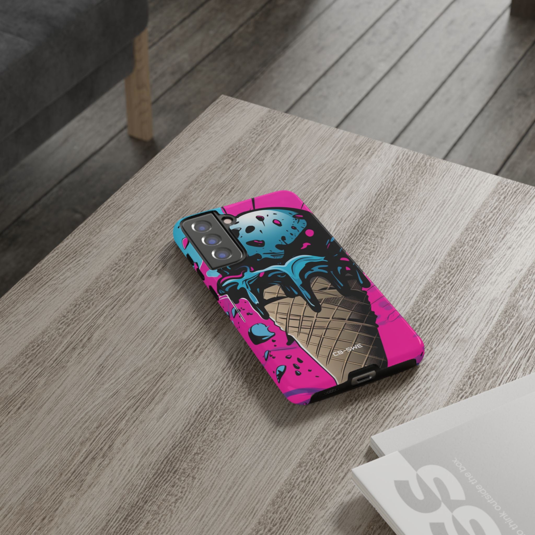 Vibrant Ice Cream Splash - Samsung Case