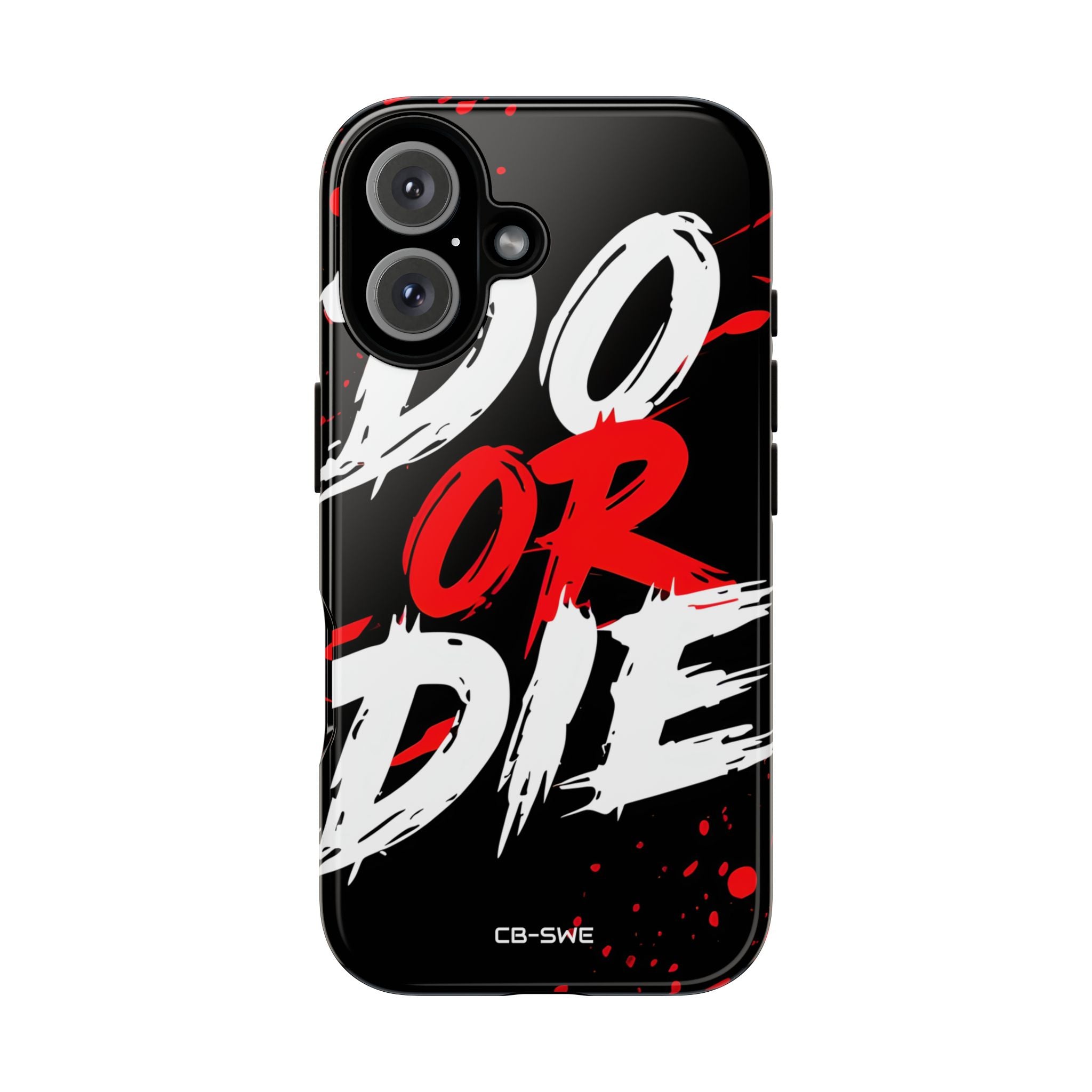 Intense Typography Contrast - iPhone Case