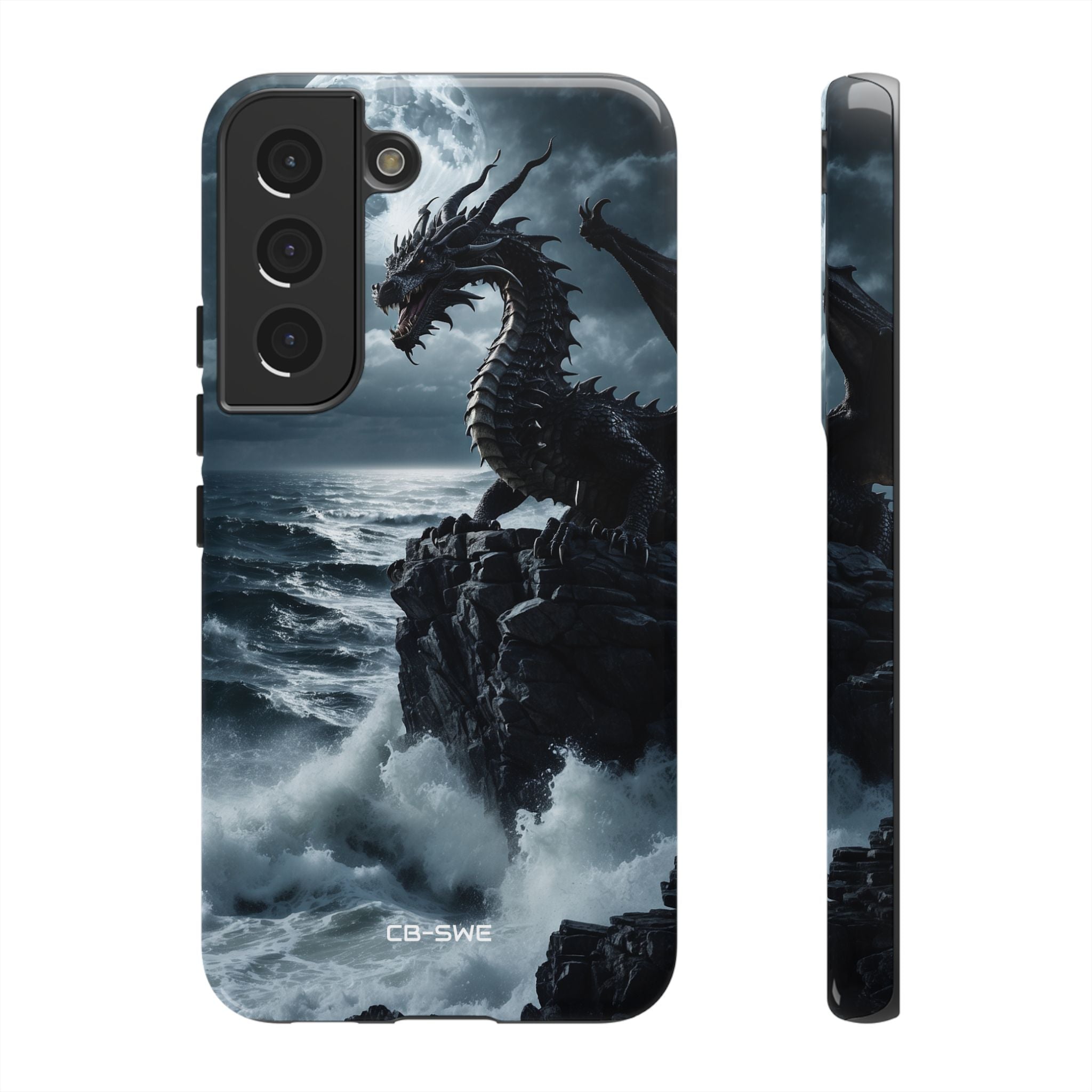 Dragon Roars Against Sea - Samsung Case