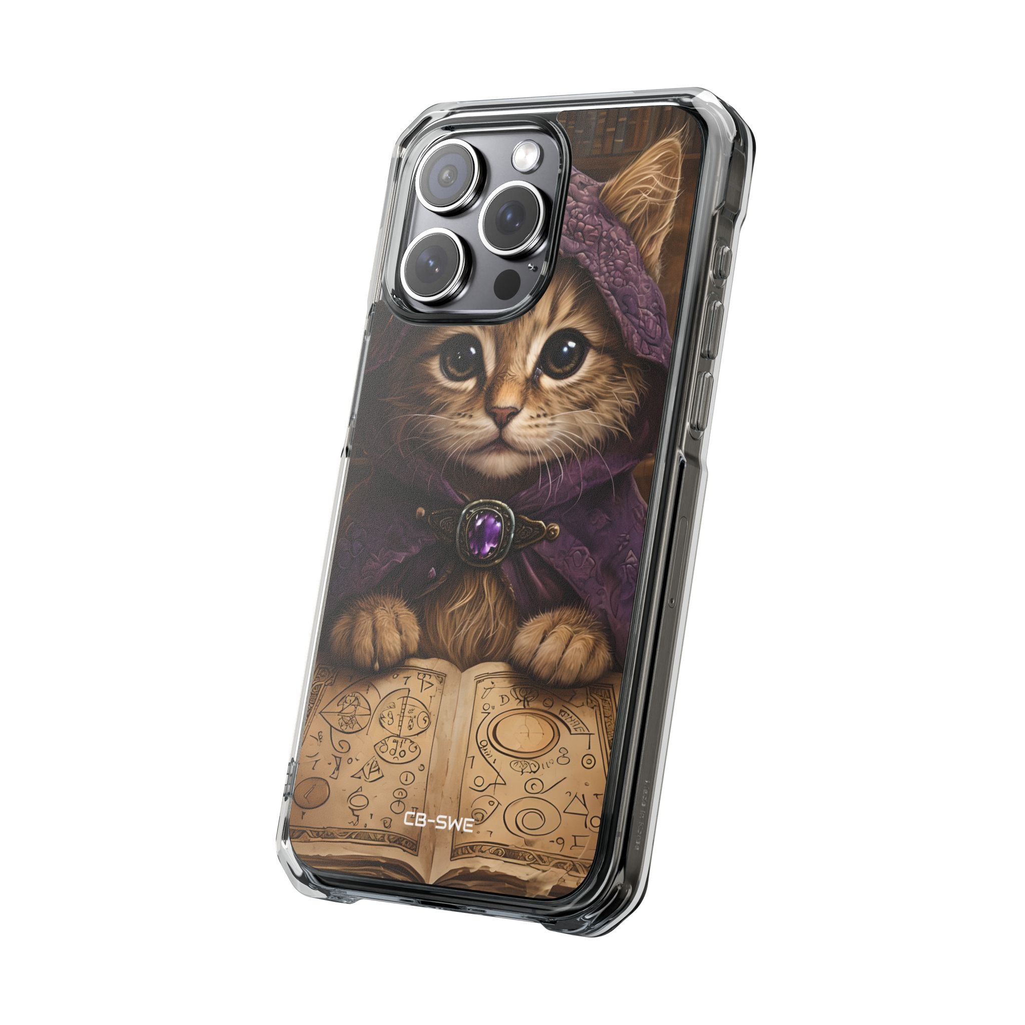 Mystical Wizard Cat iPhone Case - Impact