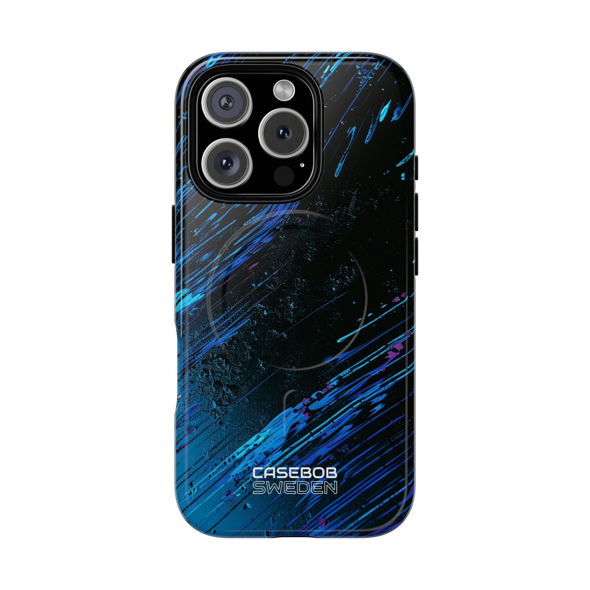 Midnight Blue Currents iPhone 16 - Tough+