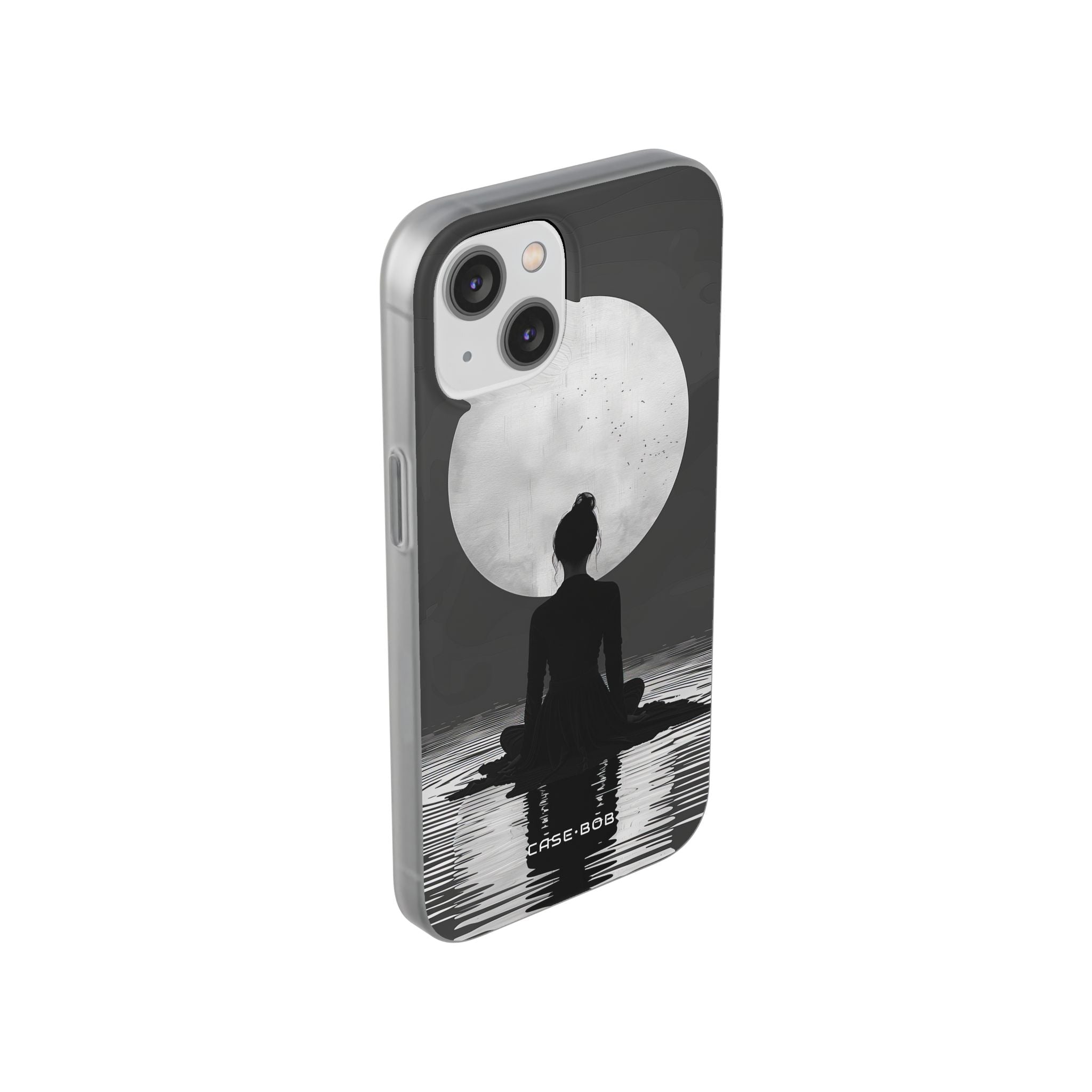 Silhouette Moonlight iPhone 14 Case - Soft