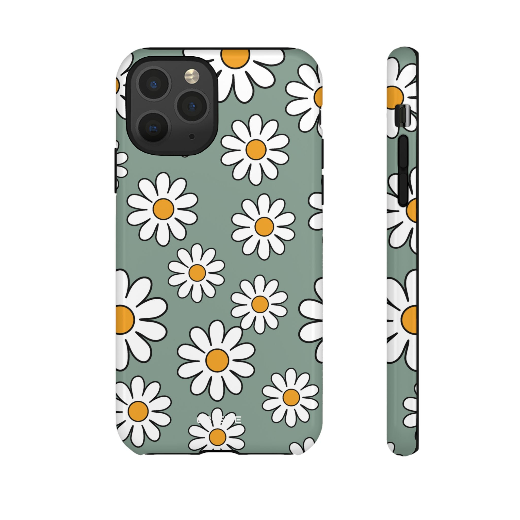 Daisies Dance Playfully - iPhone Case