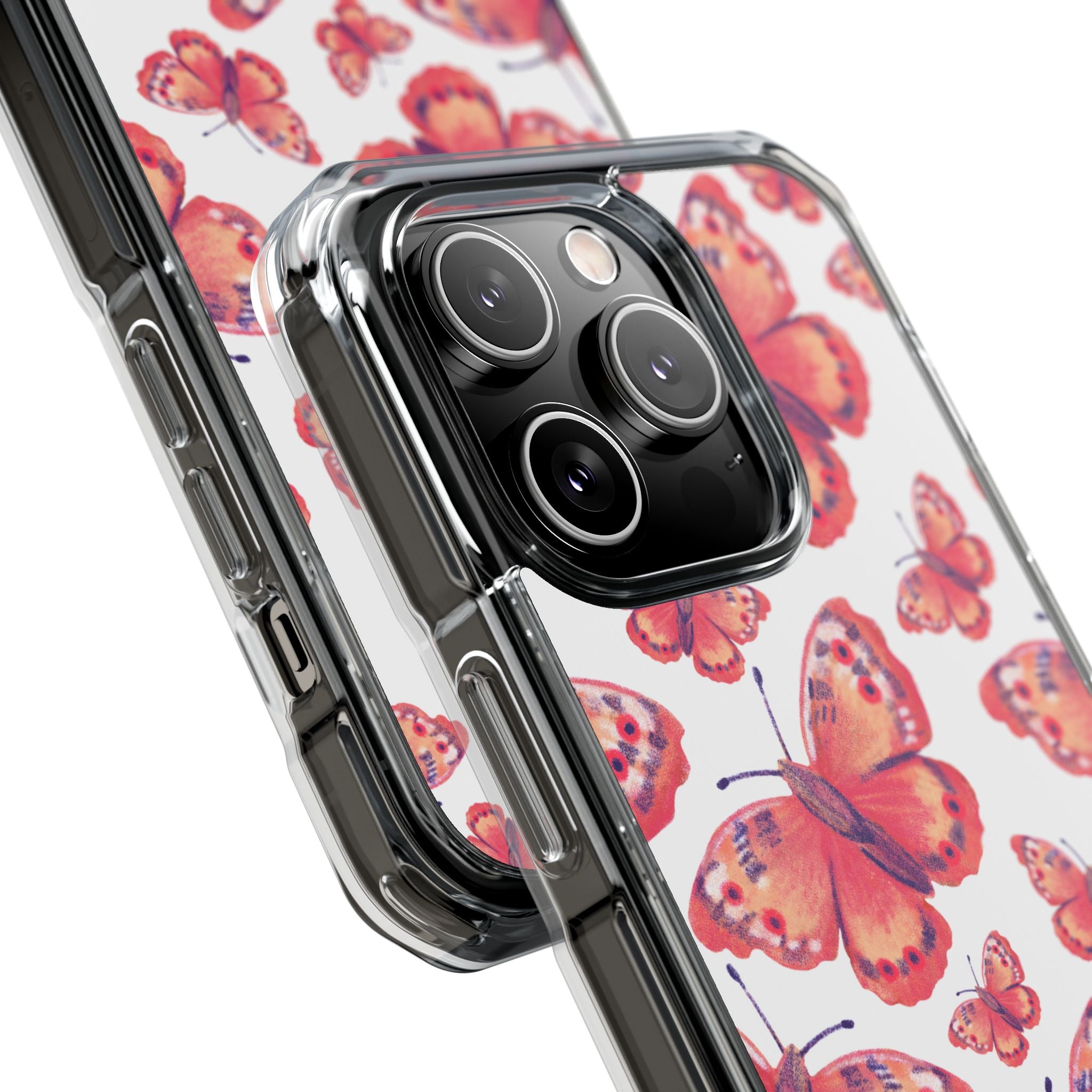 Vibrant Butterfly Dance iPhone Case - Impact