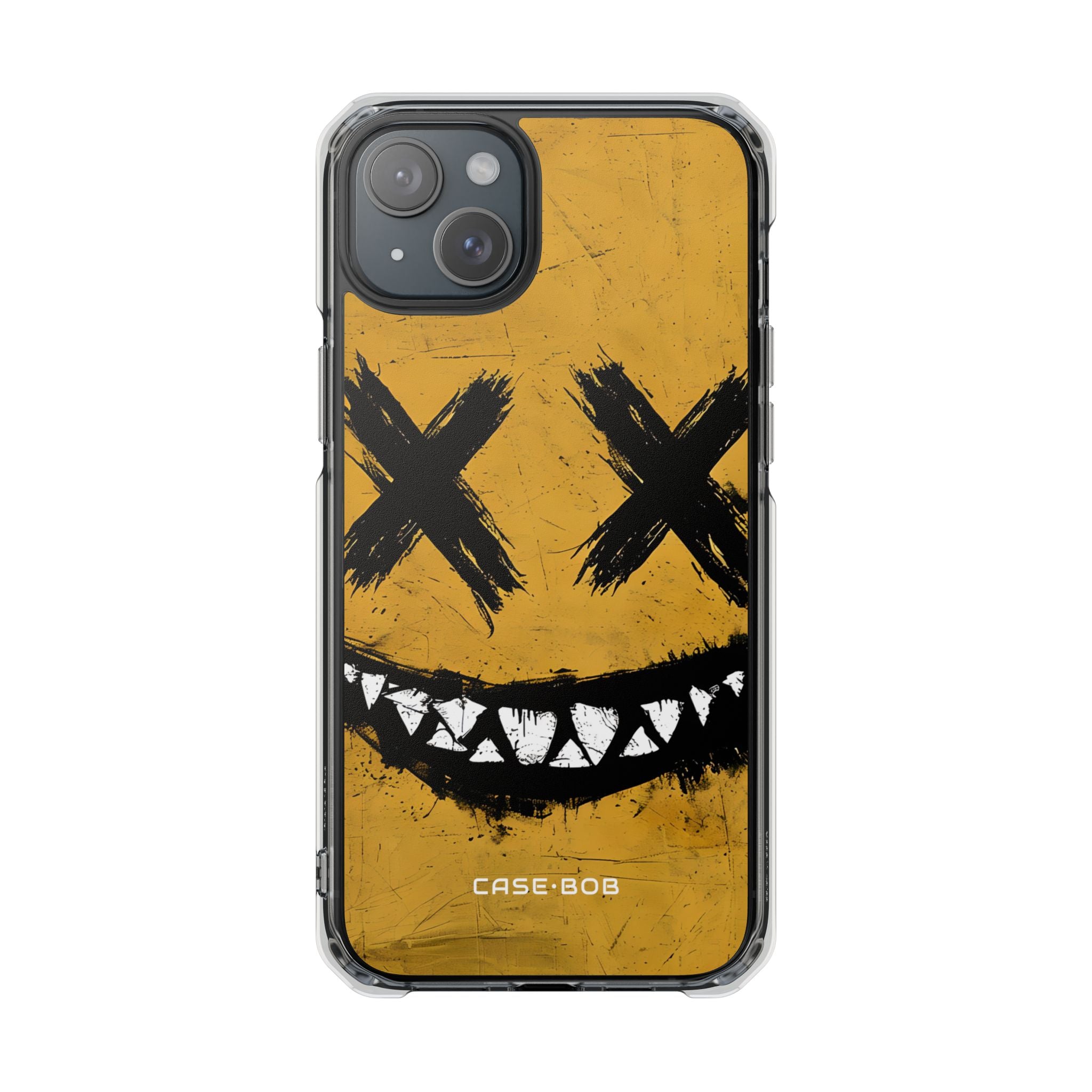 Jagged Smile Yellow iPhone 15 Plus Case - Impact
