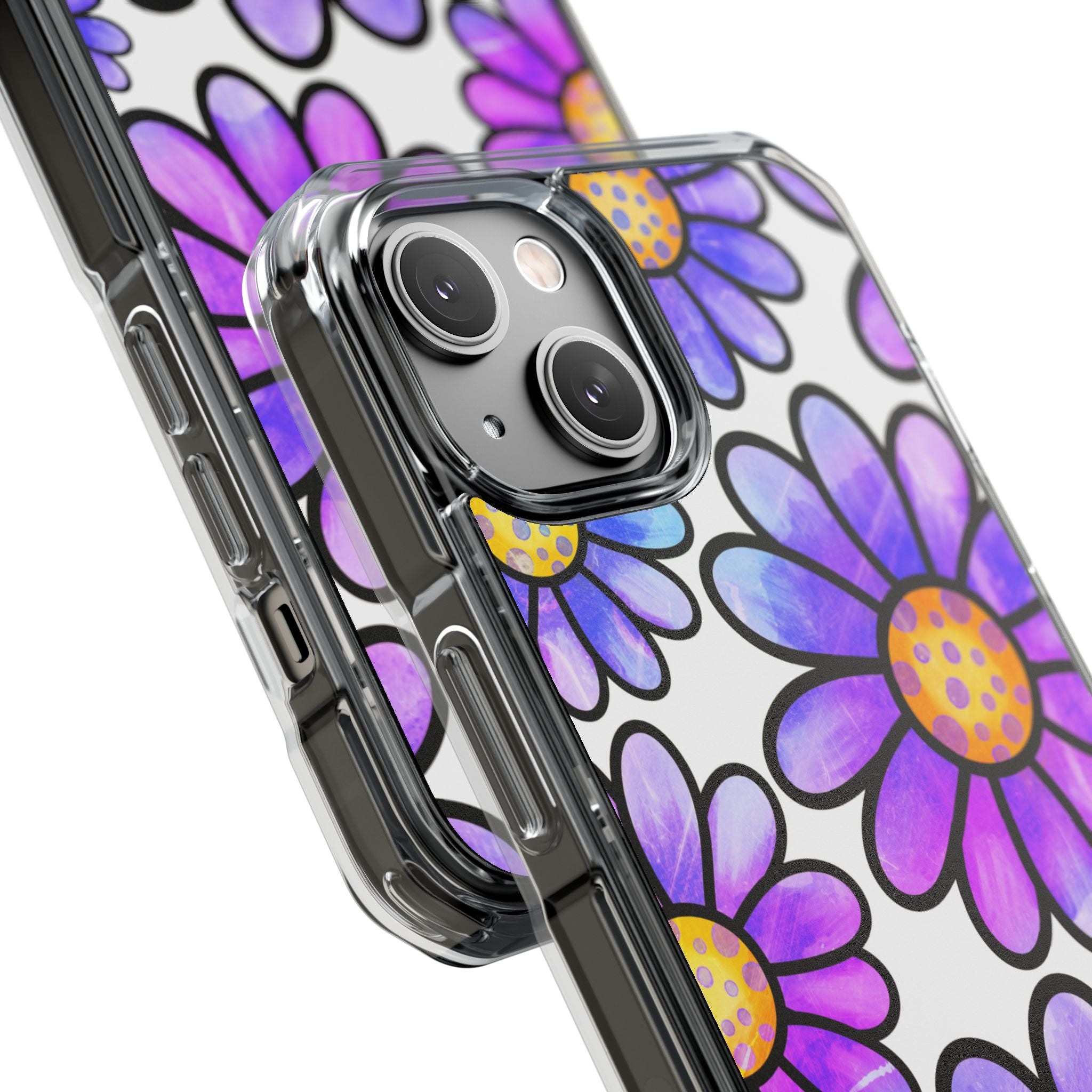 Polka Dot Blooms iPhone 14 Case - Impact