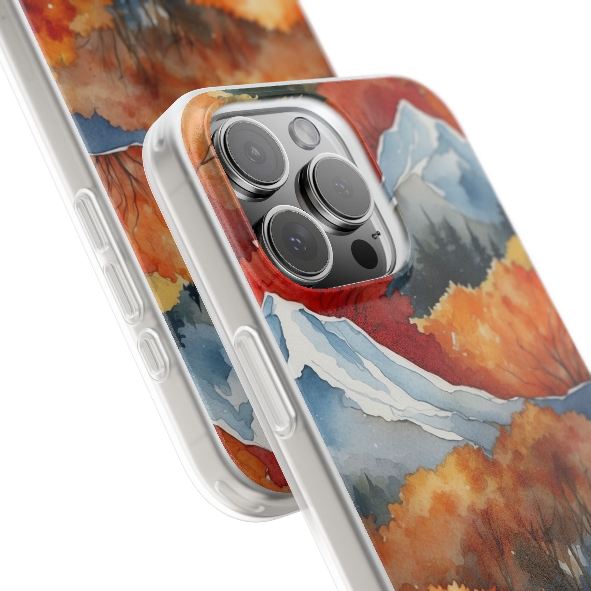 Snowcap Radiance iPhone 16 Pro Max Case - Soft