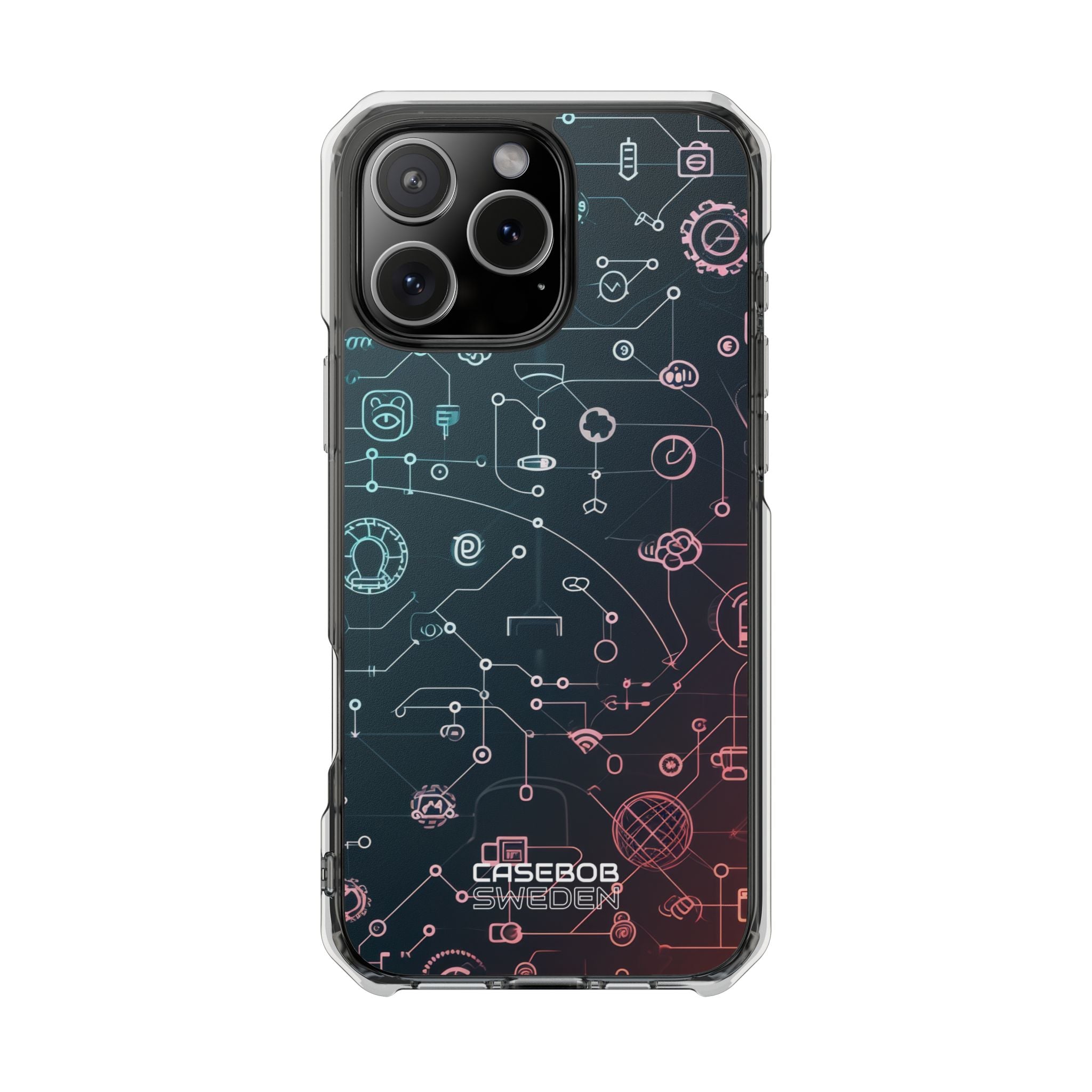 Digital Circuit Flow iPhone 16 - Impact Clear+