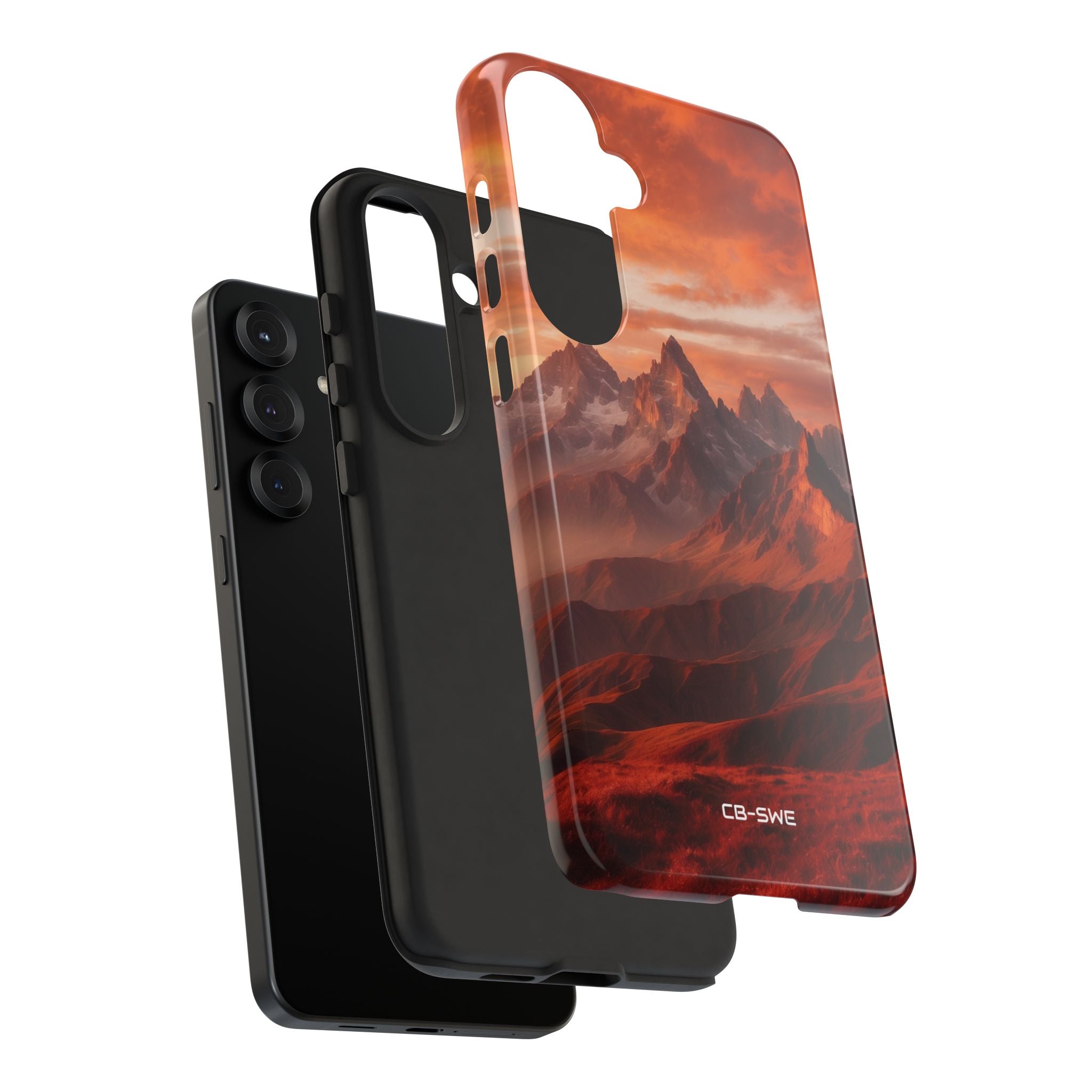 Mountain Peaks Glowing - Samsung Case