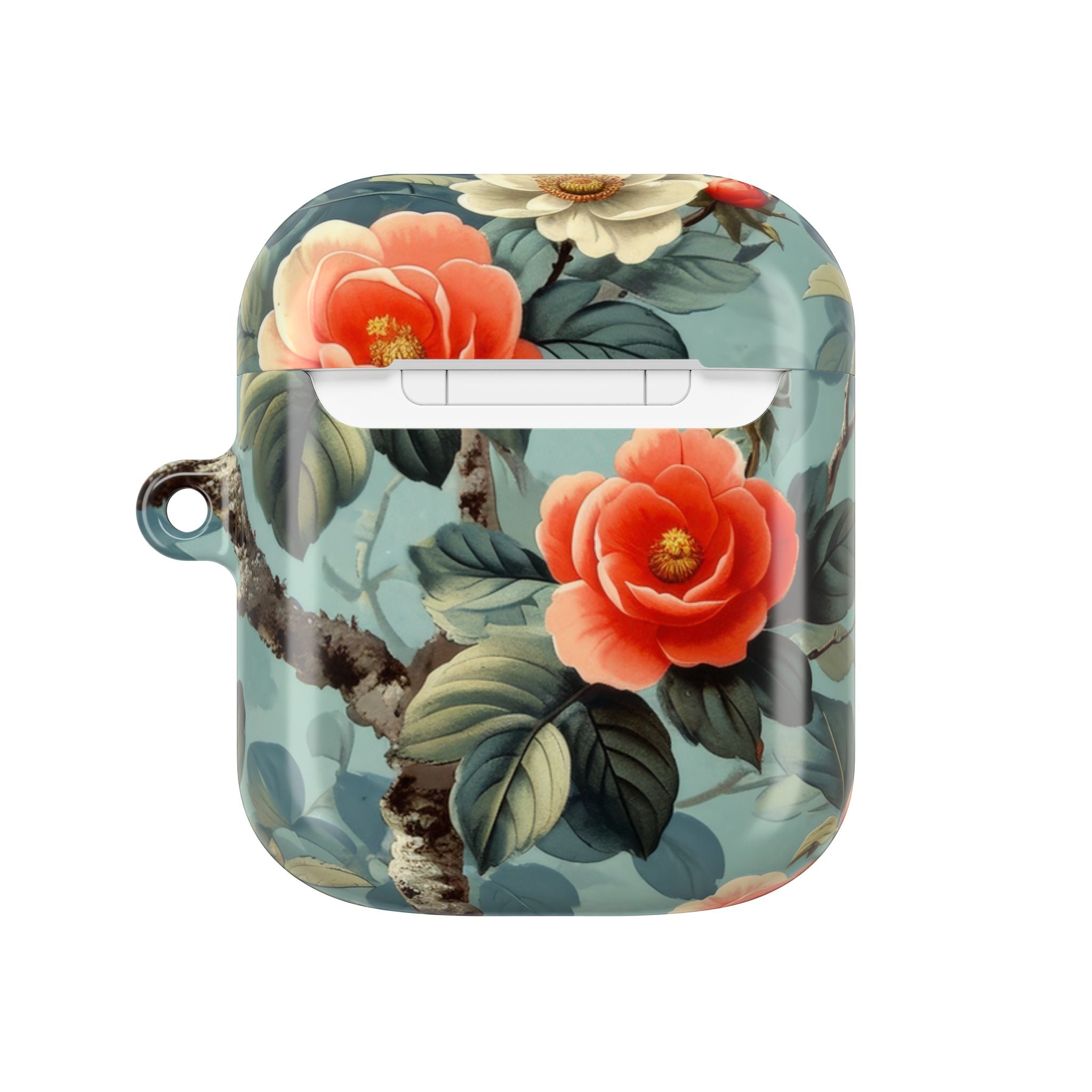 Pink Camellia - AirPods Case