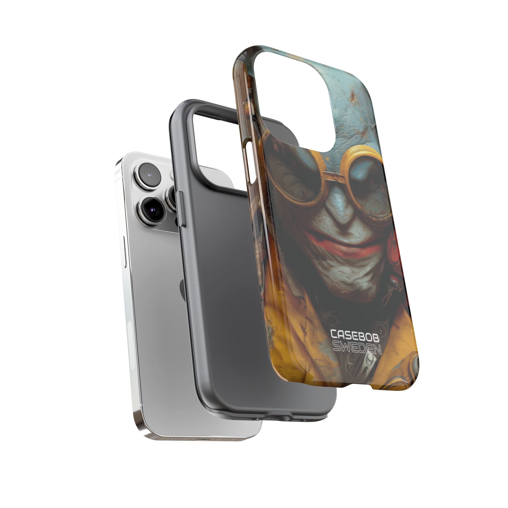 Steampunk Masked Adventurer iPhone 14 - Tough