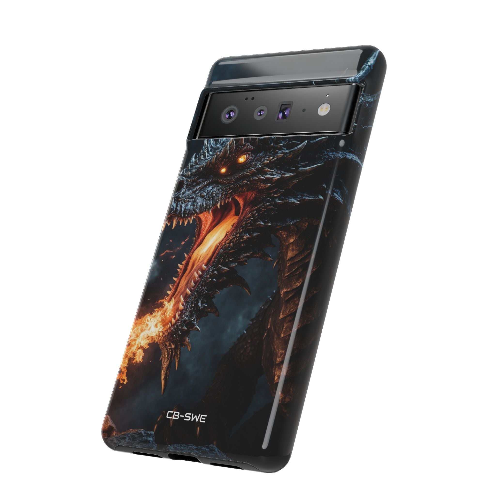 Fiery Breath Erupts - Google Pixel Case